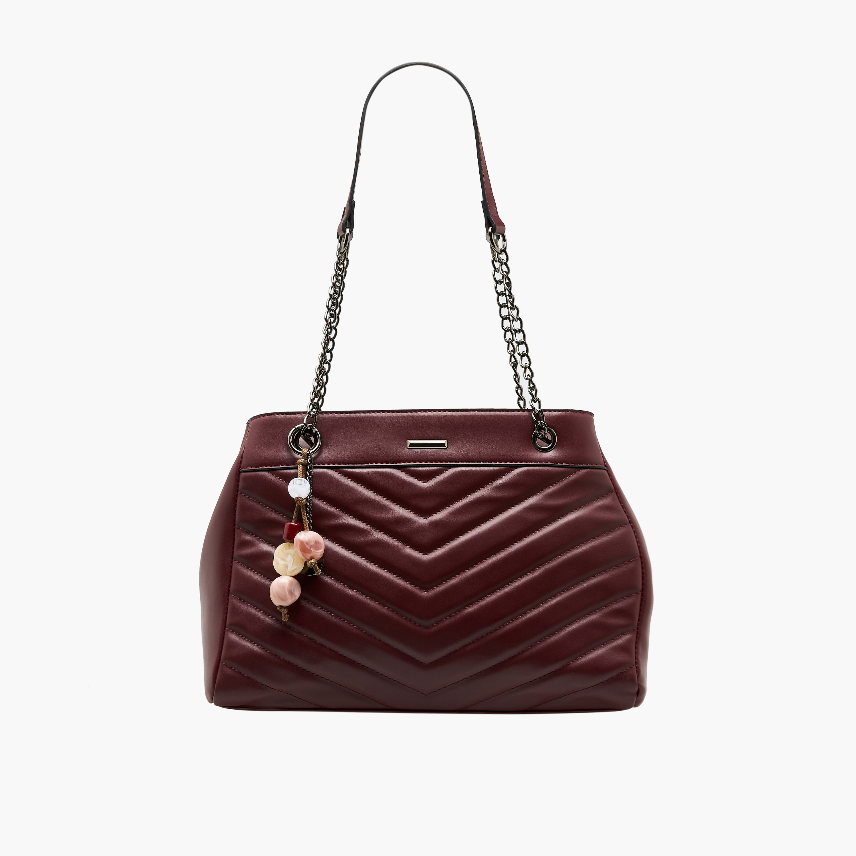 Sasha Quilted Tote Bag with Double Handle-women-bagsandwallets-handbags-image-1