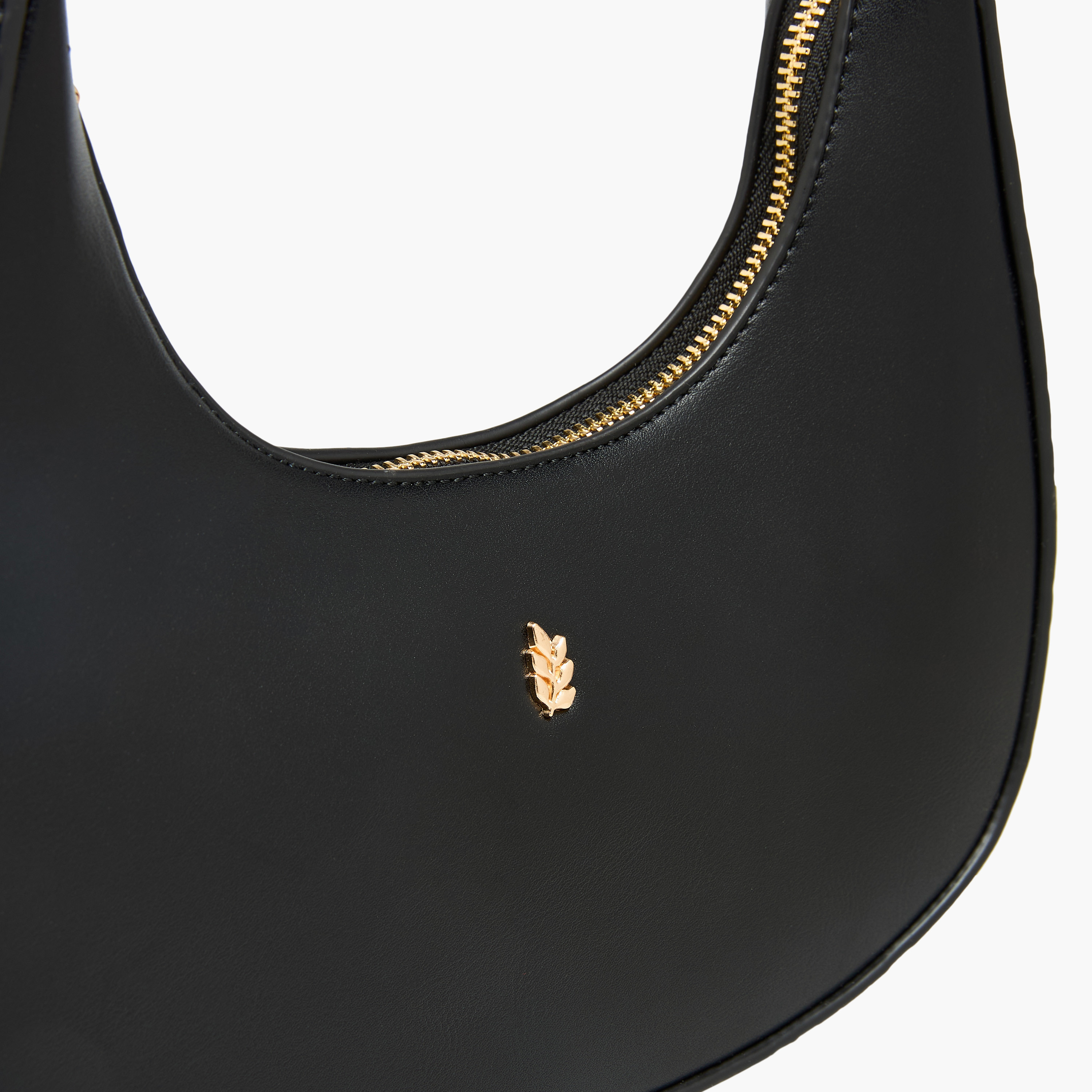 Sasha Metallic Accent Hobo Bag with Detachable Strap-women-bagsandwallets-handbags-image-5