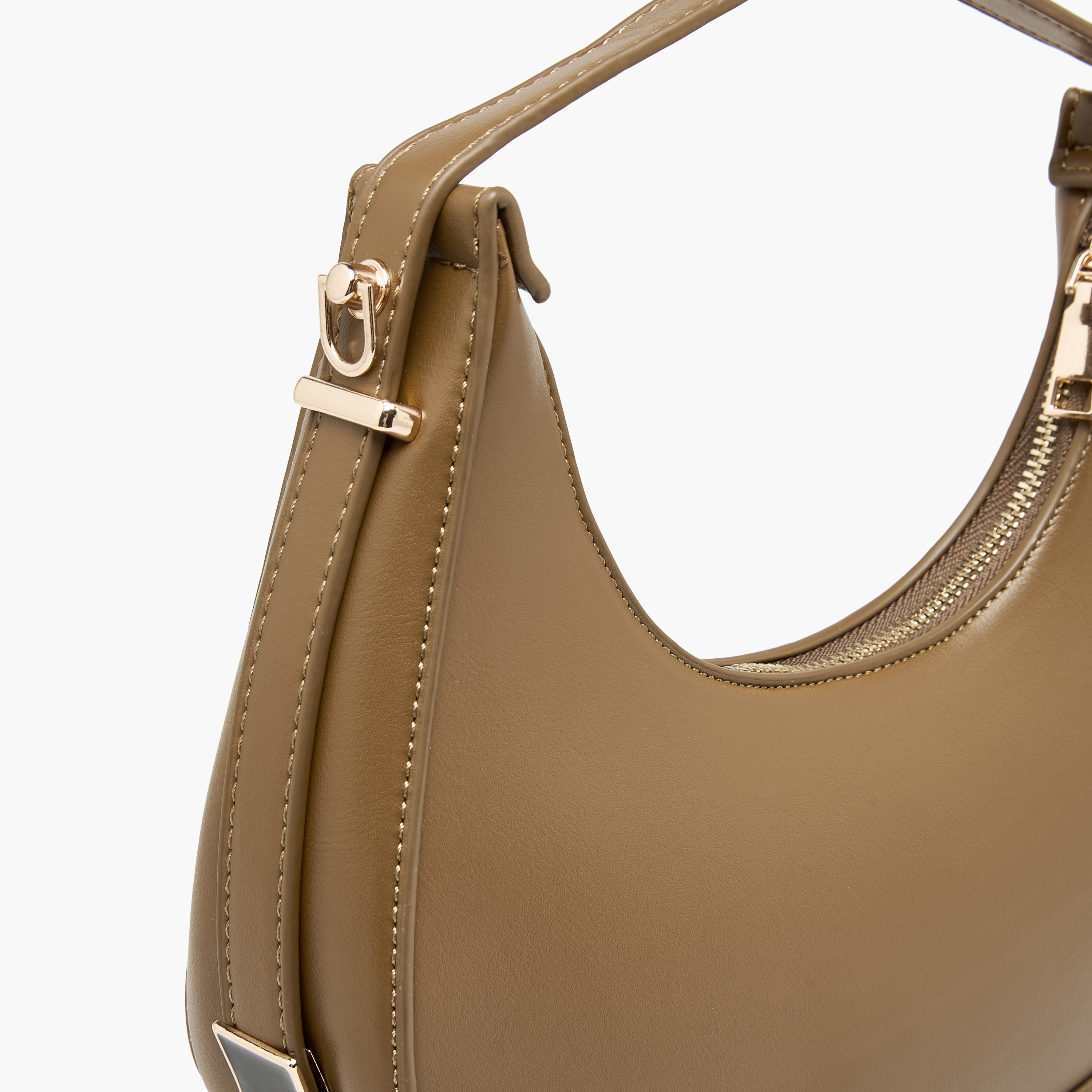 Sasha Metallic Accent Hobo Bag with Detachable Strap-women-bagsandwallets-handbags-image-5