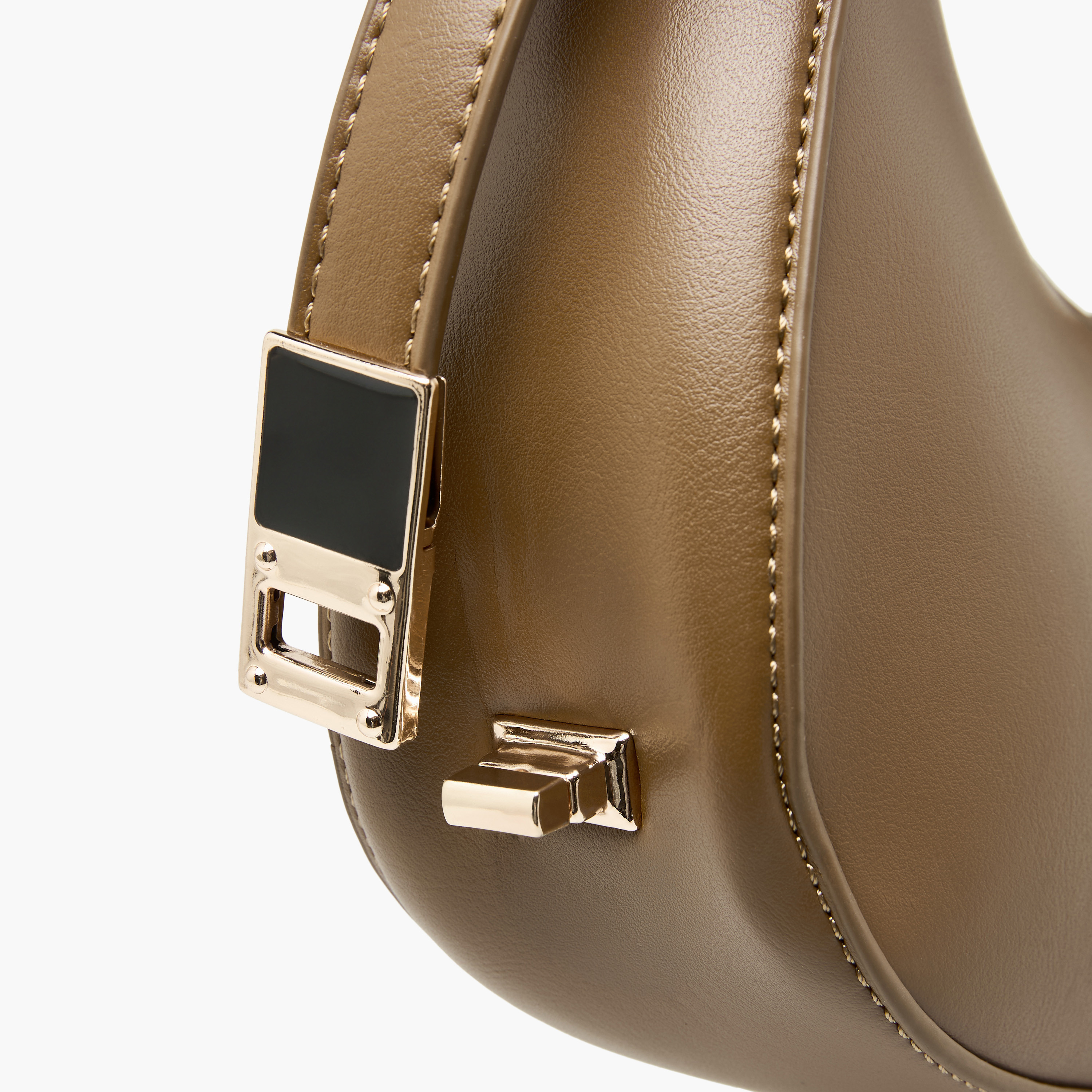 Sasha Metallic Accent Hobo Bag with Detachable Strap-women-bagsandwallets-handbags-image-8