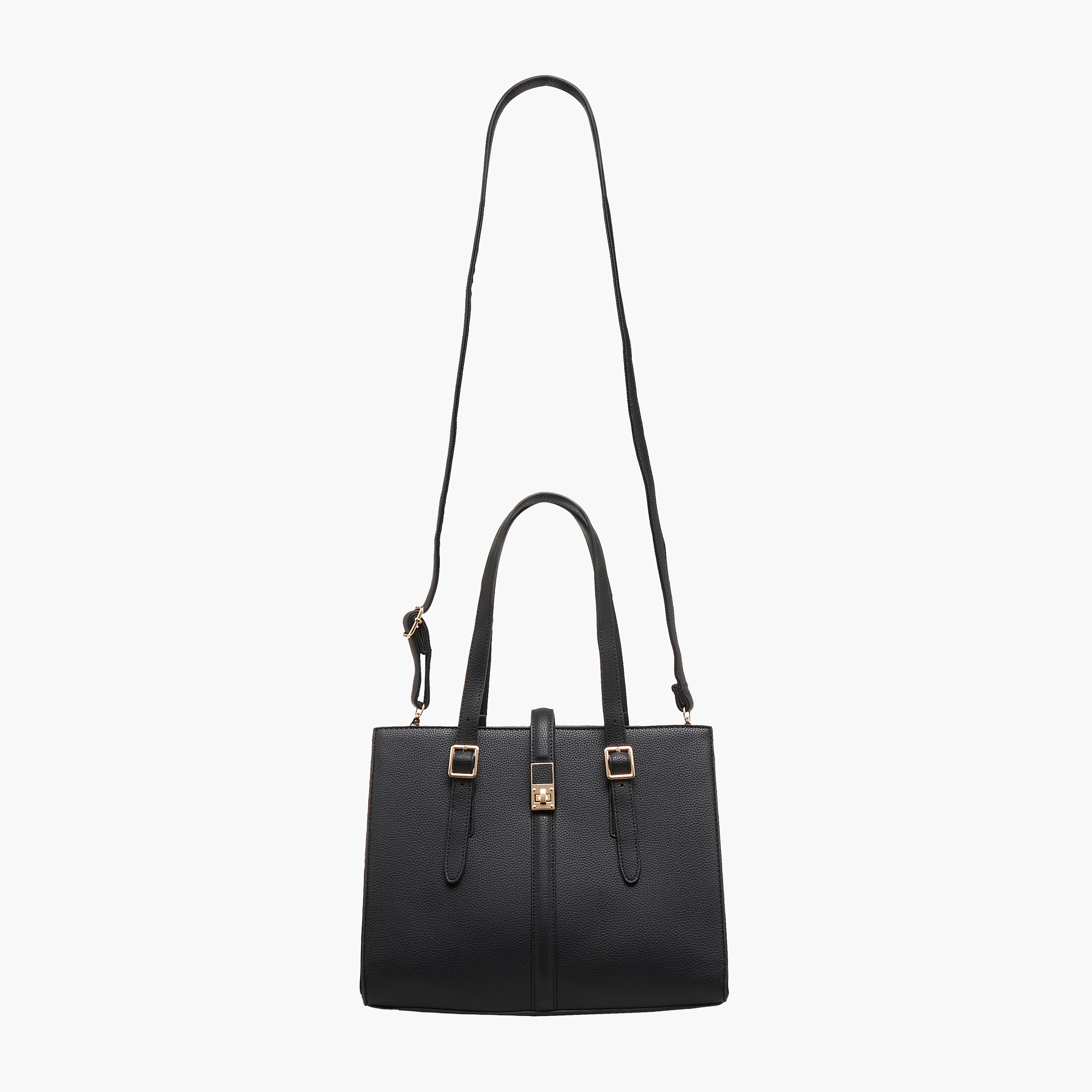 Sasha Textured Tote Bag with Wallet-women-bagsandwallets-handbags-image-2