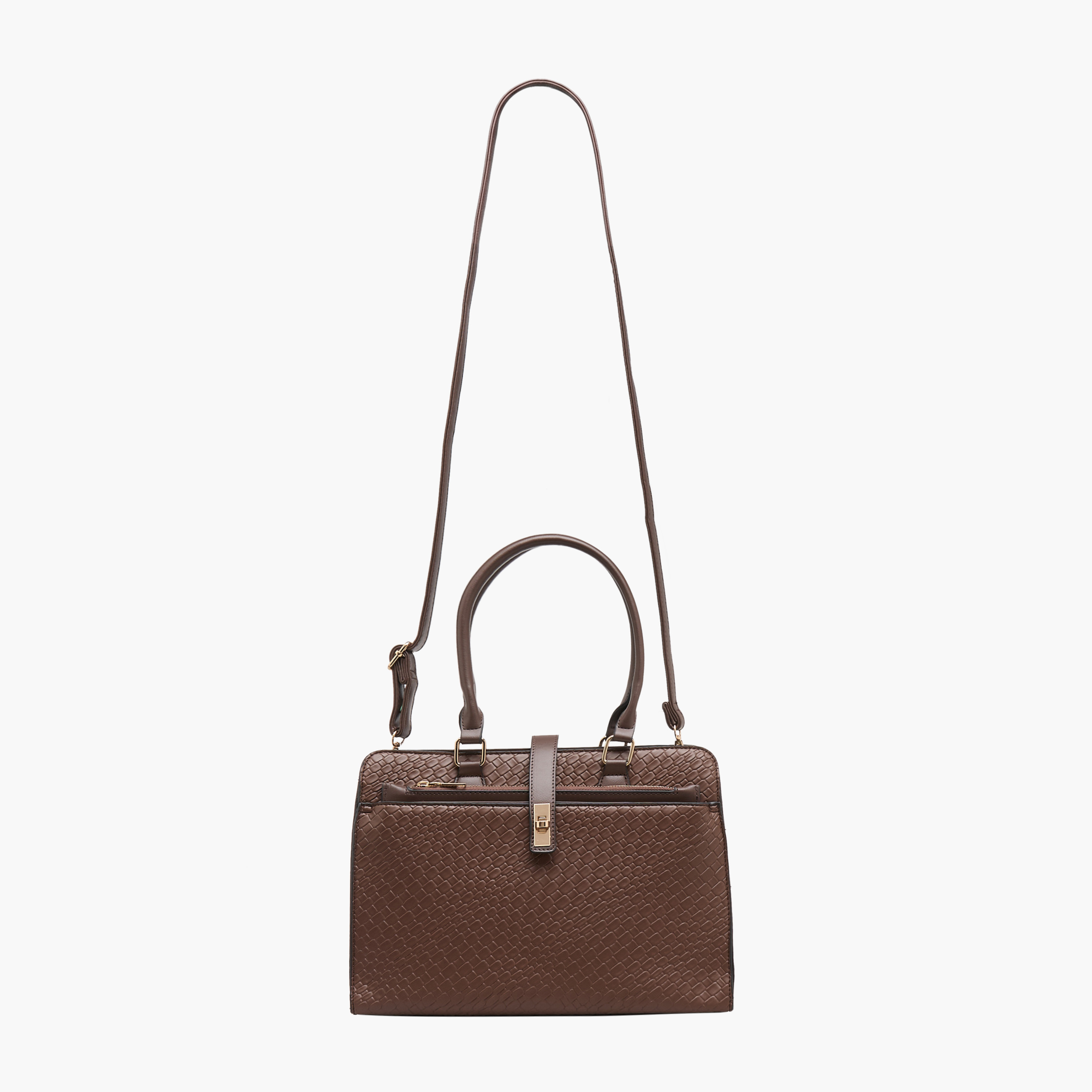 Sasha Textured Tote Bag with Crossbody Bag and Wallet-women-bagsandwallets-handbags-image-4