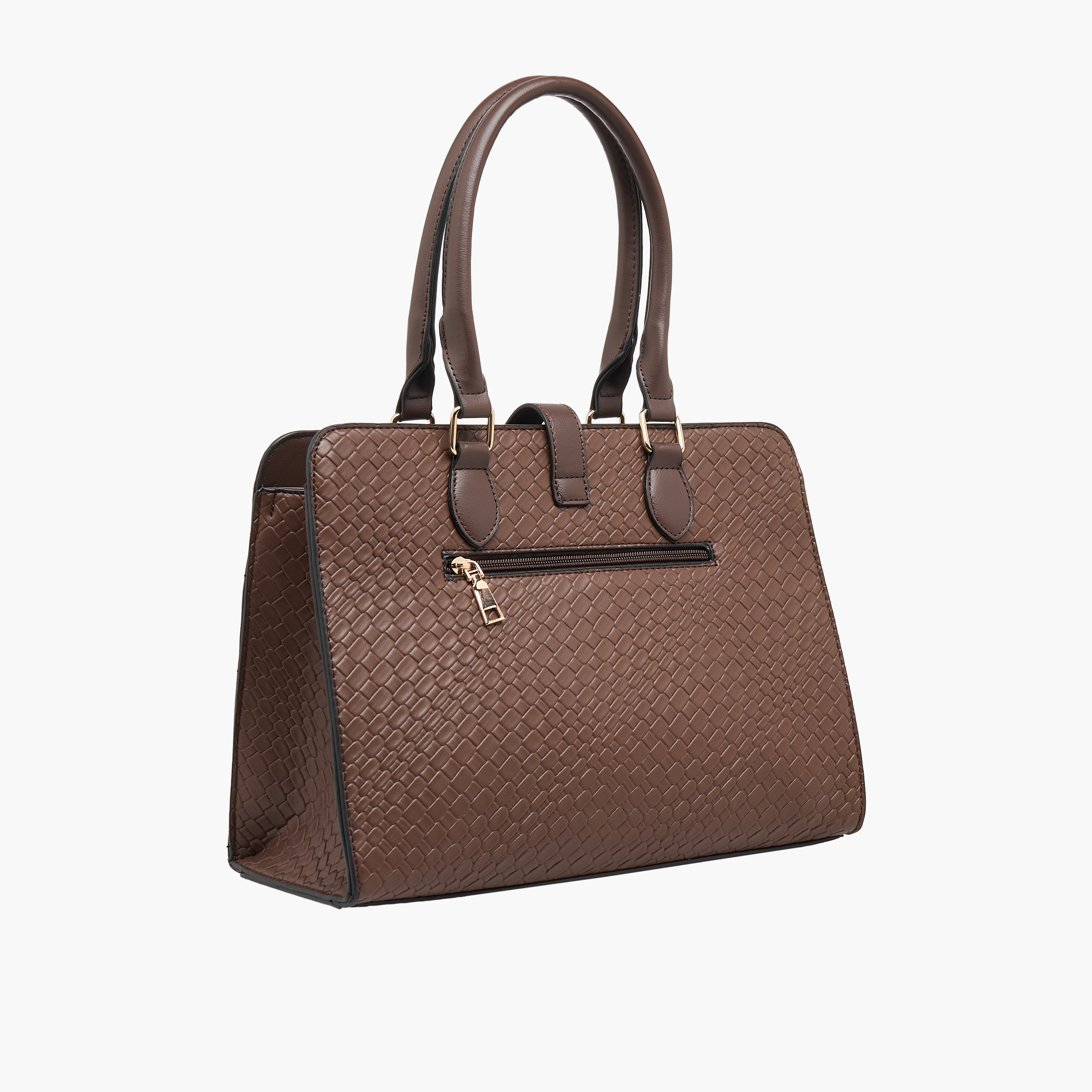 Sasha Textured Tote Bag with Crossbody Bag and Wallet-women-bagsandwallets-handbags-image-5