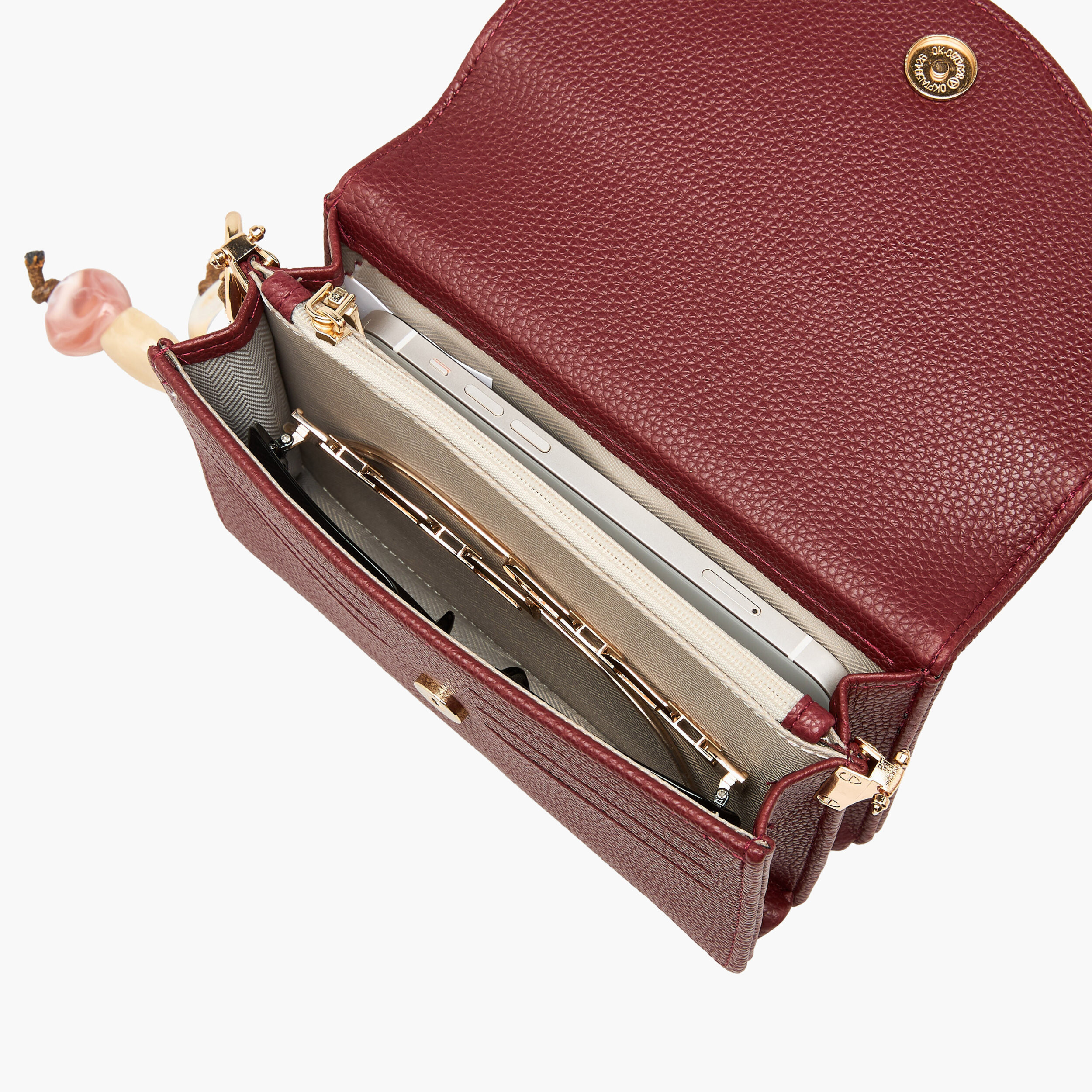 Sasha Textured Crossbody Bag with Detachable Strap-women-bagsandwallets-handbags-image-10