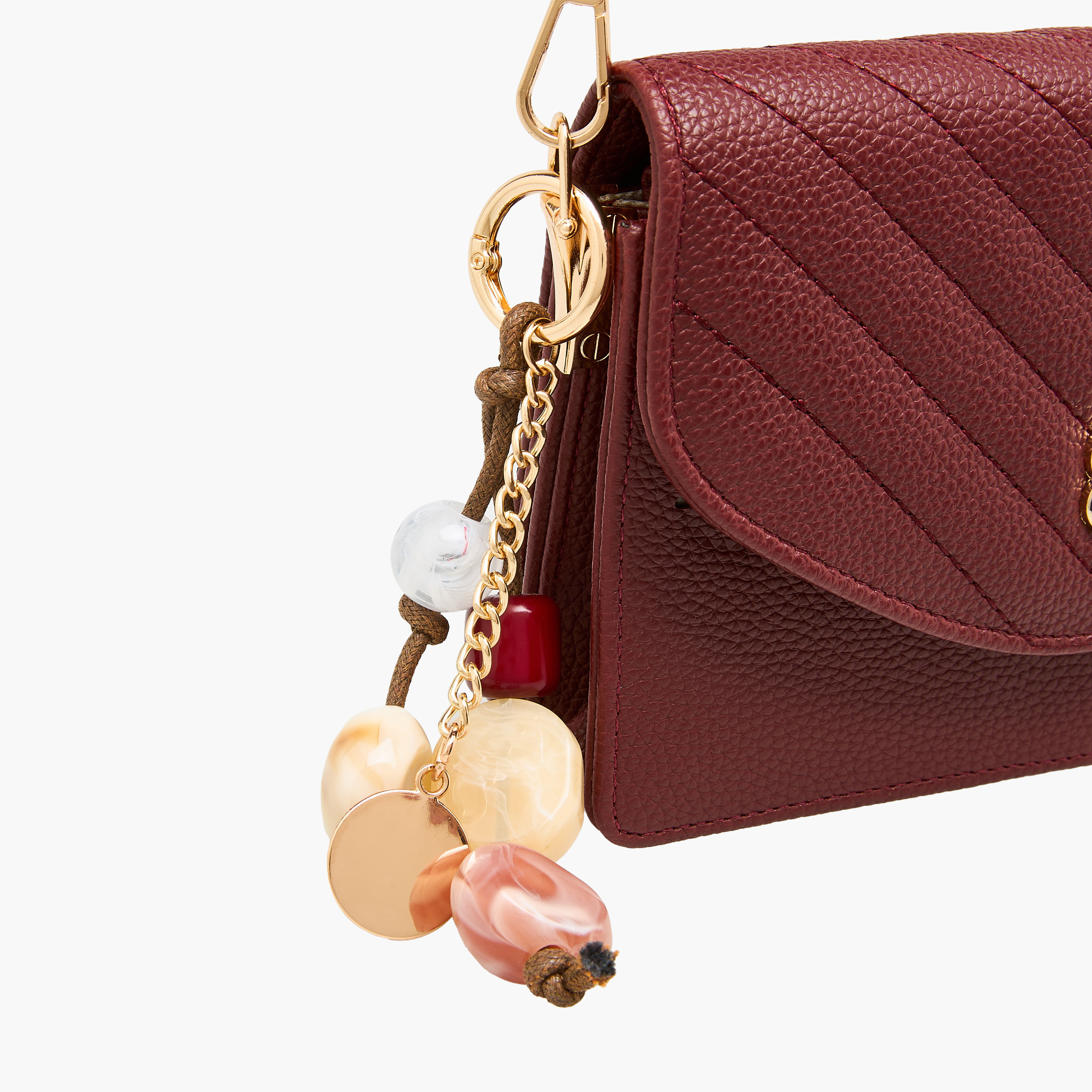 Sasha Textured Crossbody Bag with Detachable Strap-women-bagsandwallets-handbags-image-7