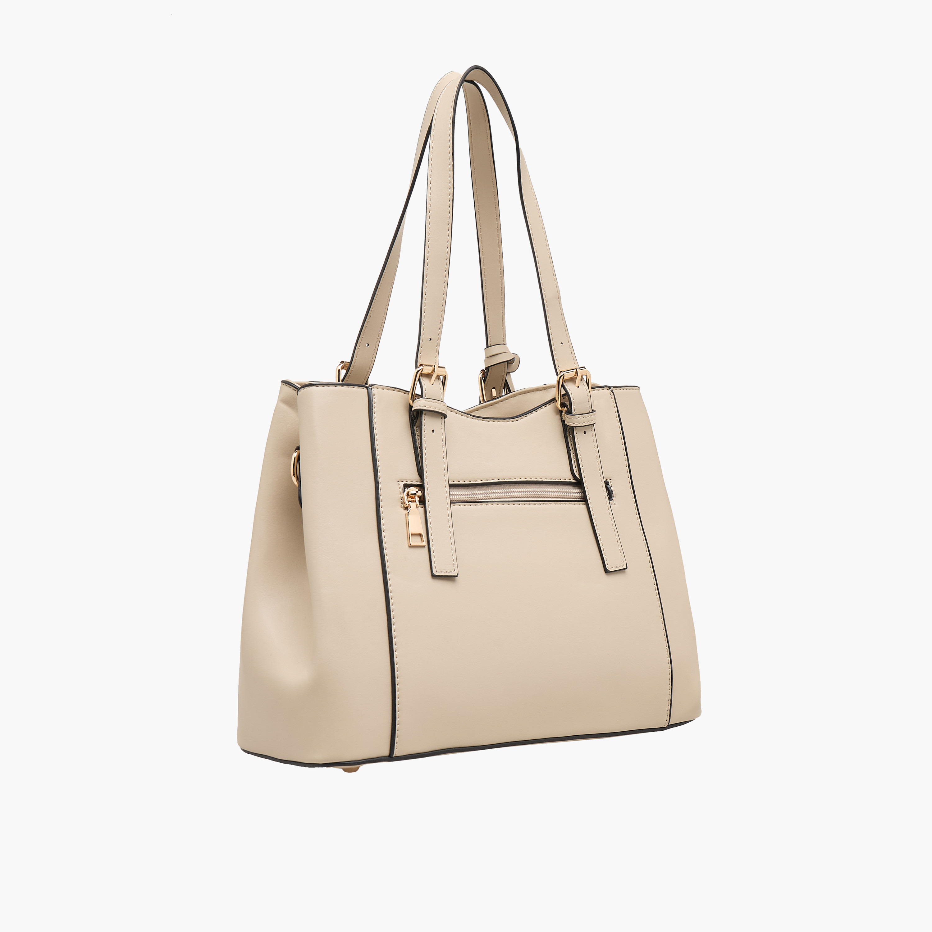 Sasha Solid Tote Bag with Detachable Strap-women-bagsandwallets-handbags-image-3