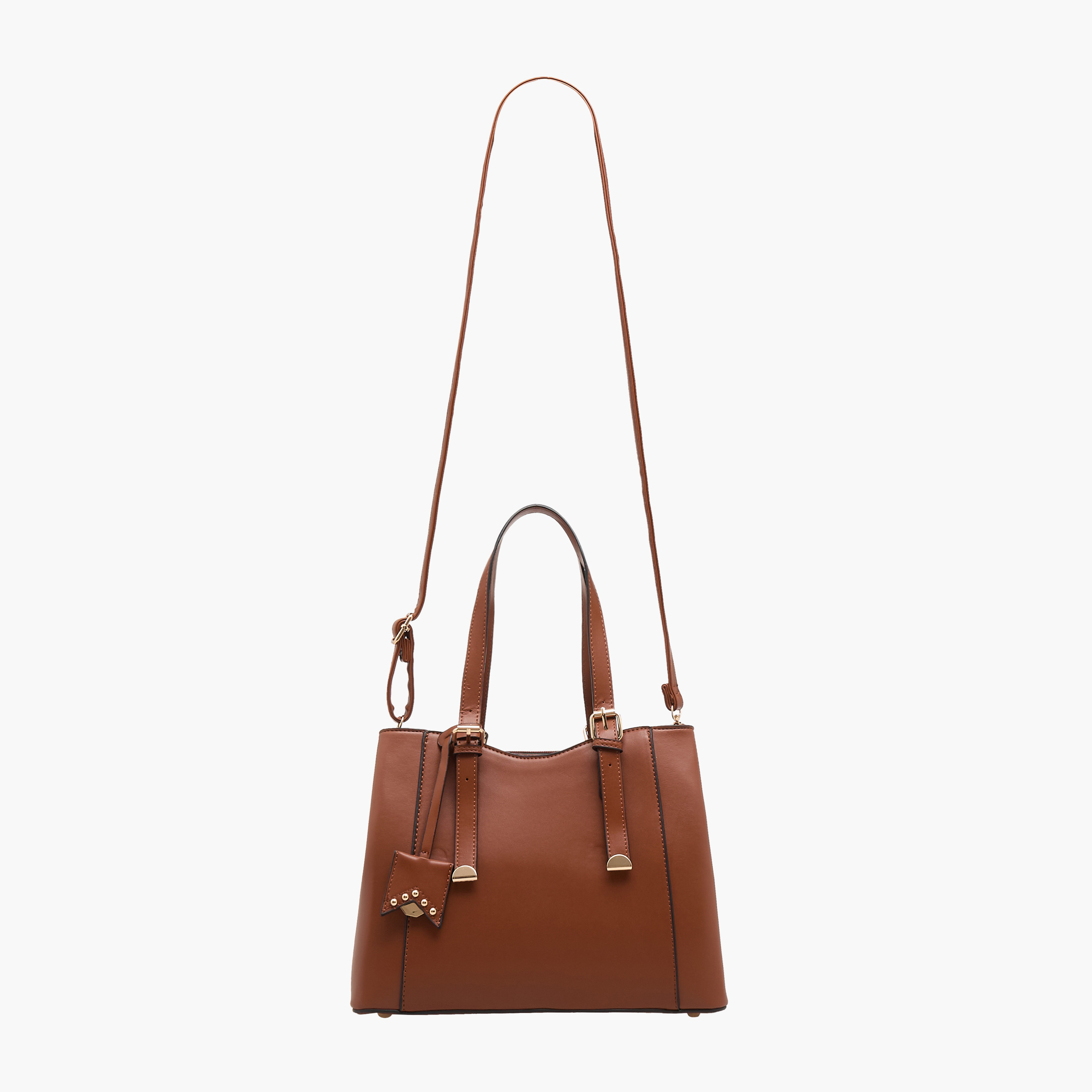 Sasha Solid Tote Bag with Detachable Strap-women-bagsandwallets-handbags-image-3