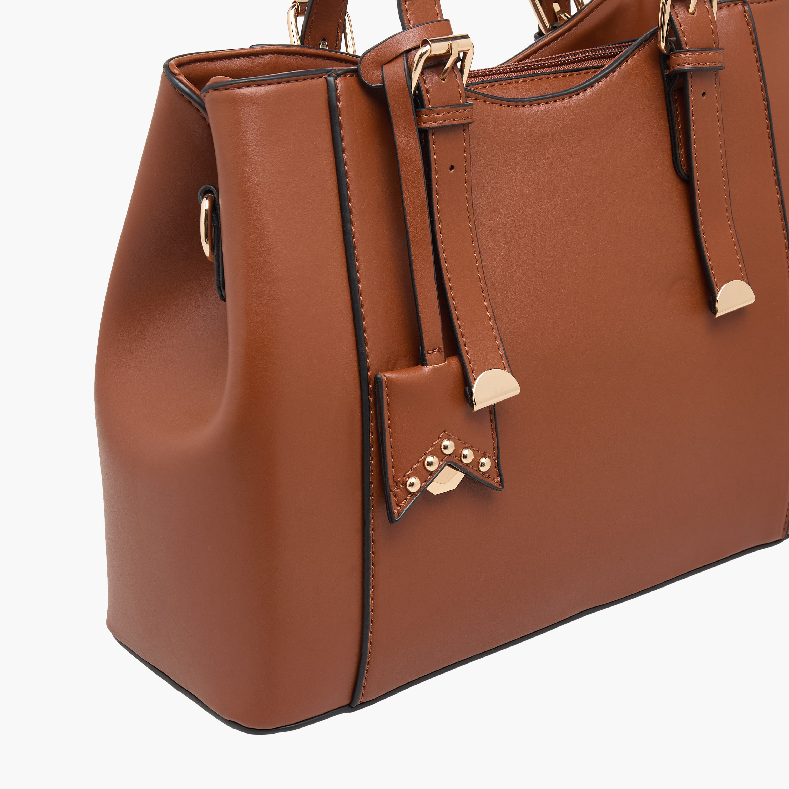 Sasha Solid Tote Bag with Detachable Strap-women-bagsandwallets-handbags-image-5