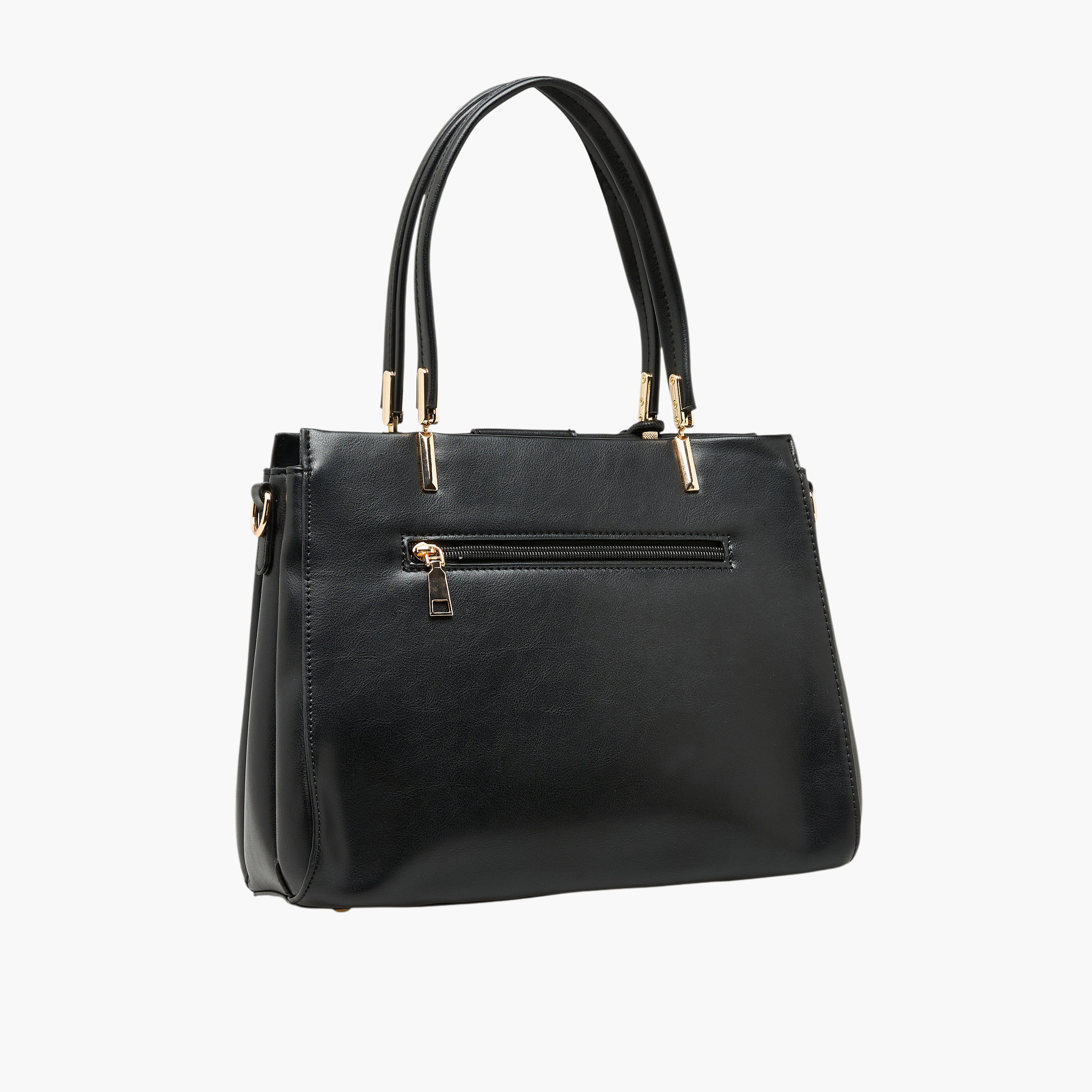 Sasha Solid Tote Bag with Detachable Strap-women-bagsandwallets-handbags-image-4
