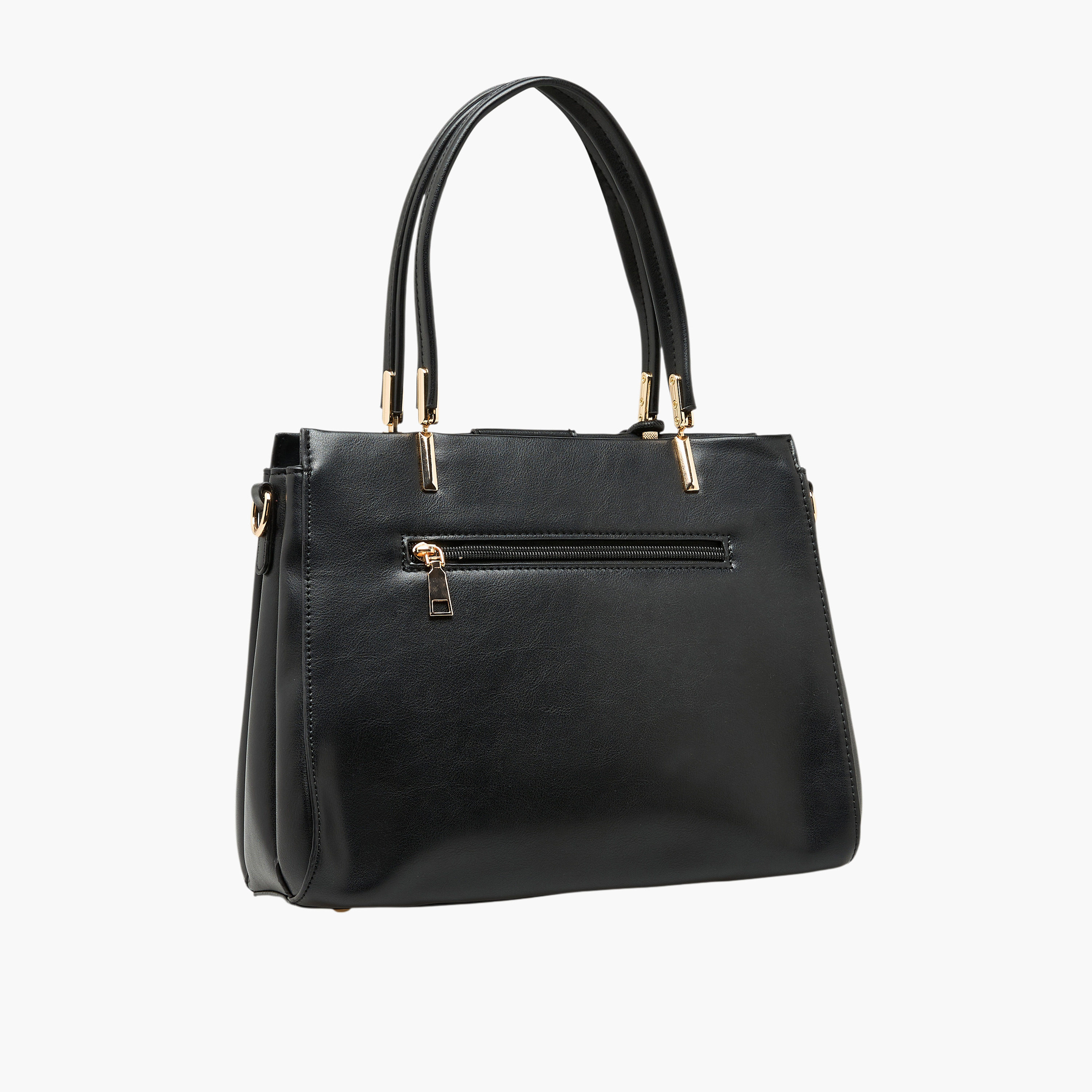 Sasha Solid Tote Bag with Detachable Strap-women-bagsandwallets-handbags-image-3