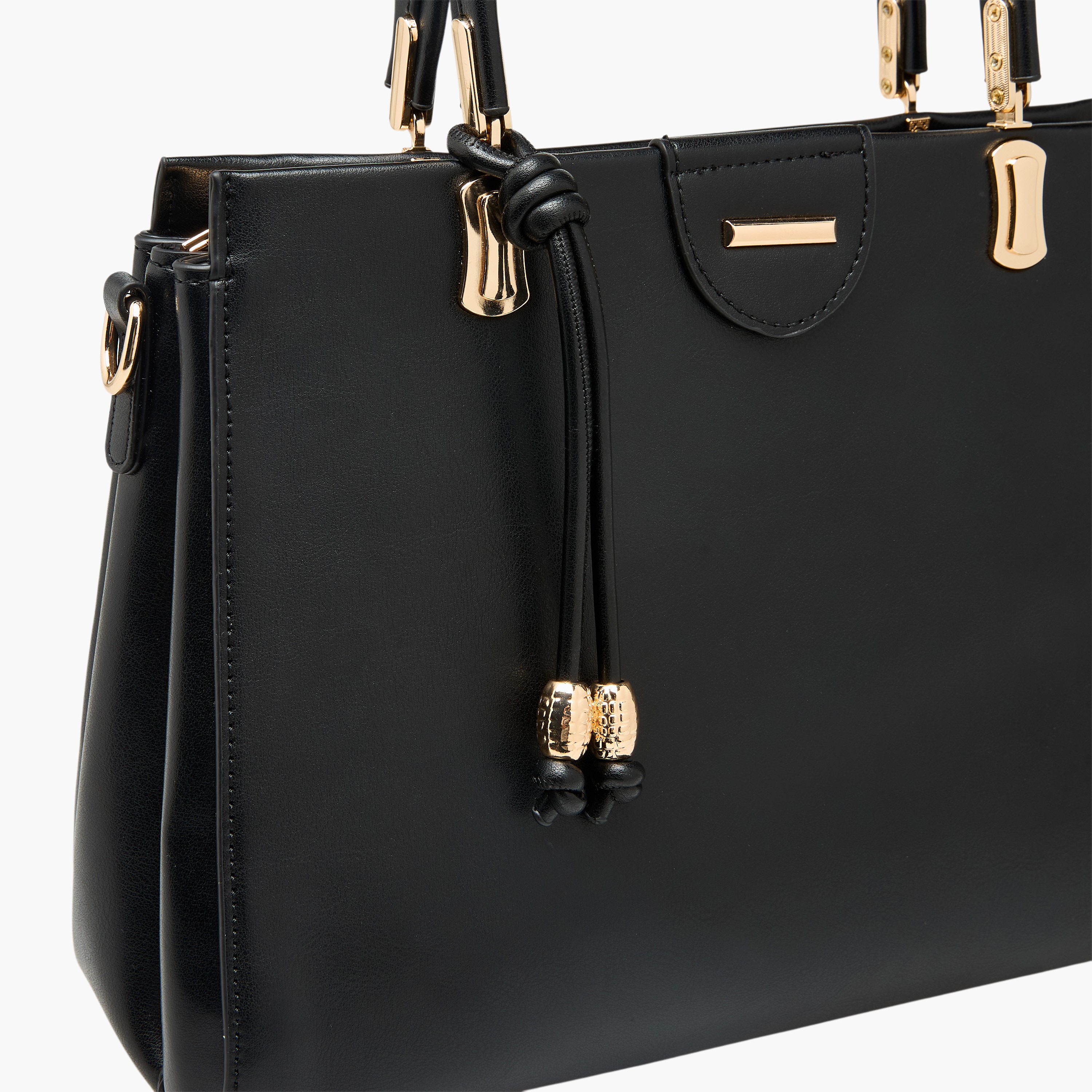 Sasha Solid Tote Bag with Detachable Strap-women-bagsandwallets-handbags-image-4