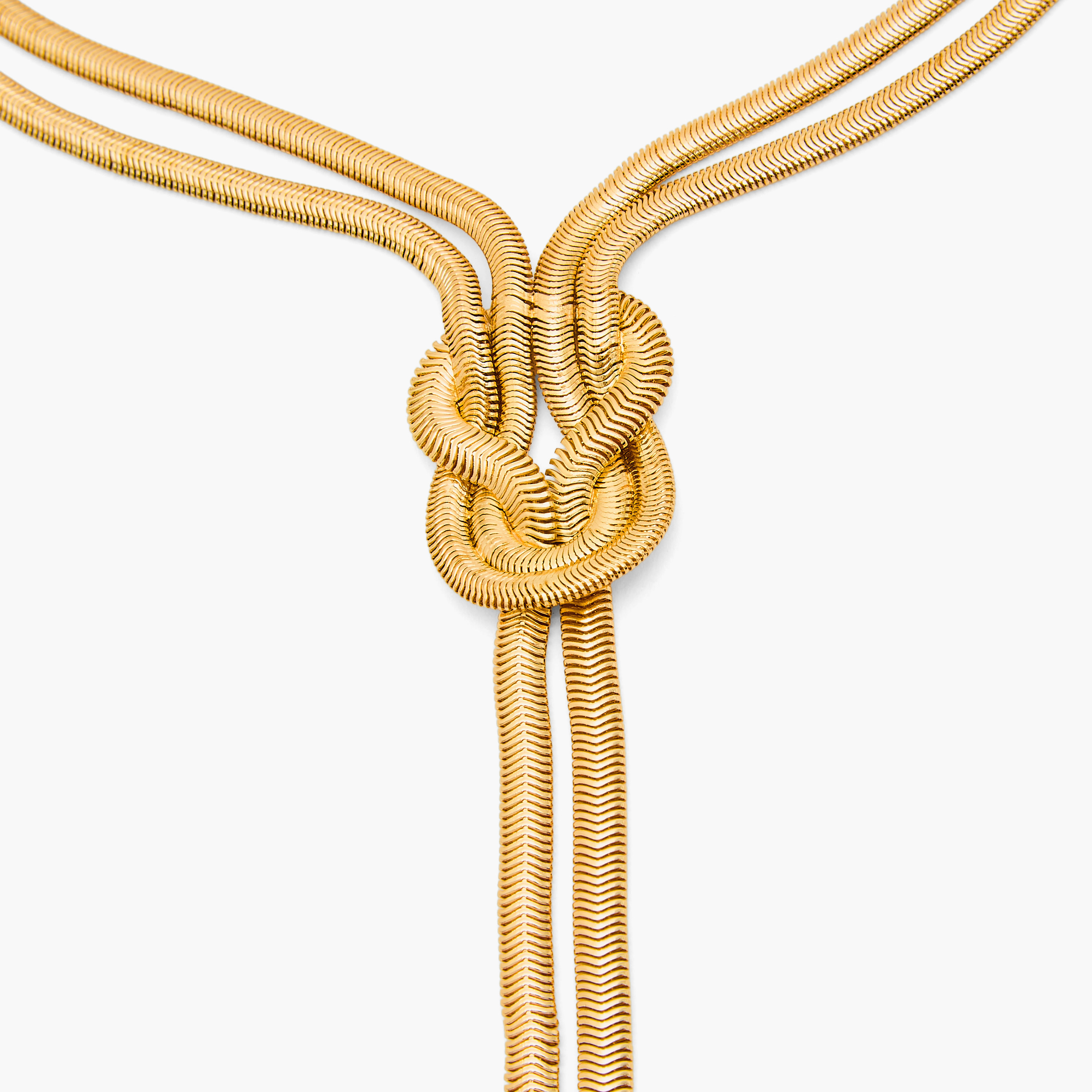 Gold Tone Necklace with Lobster Clasp Closure-women-watchesandjewellery-jewellery-necklacesandpendants-image-2