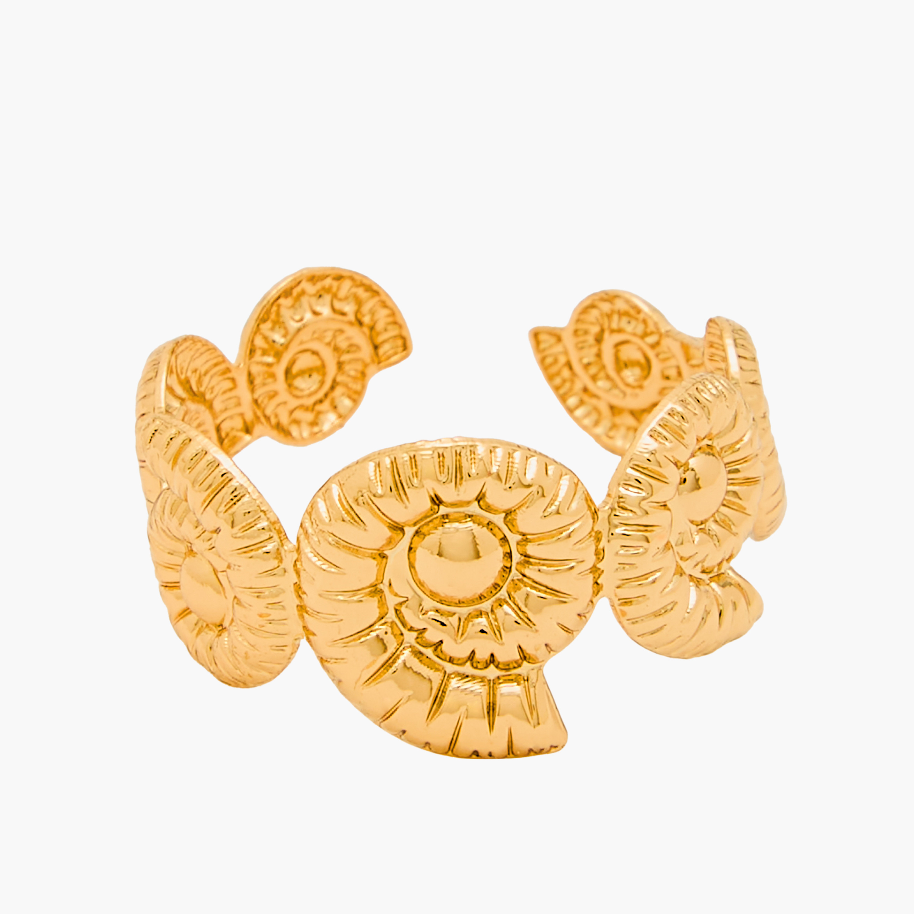 Set of 3 - Assorted Gold Tone Ring-women-watchesandjewellery-jewellery-rings-image-3