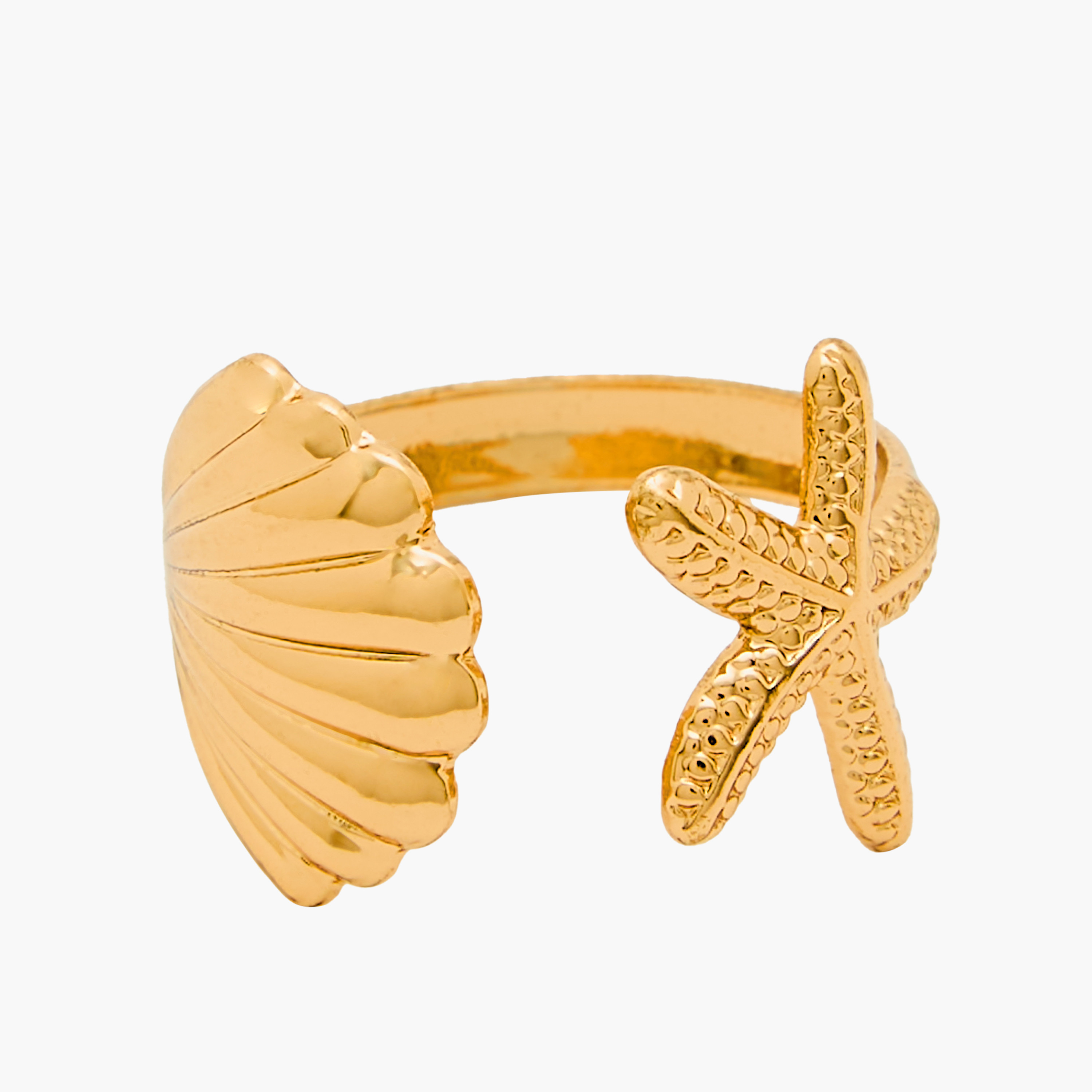 Set of 3 - Assorted Gold Tone Ring-women-watchesandjewellery-jewellery-rings-image-4