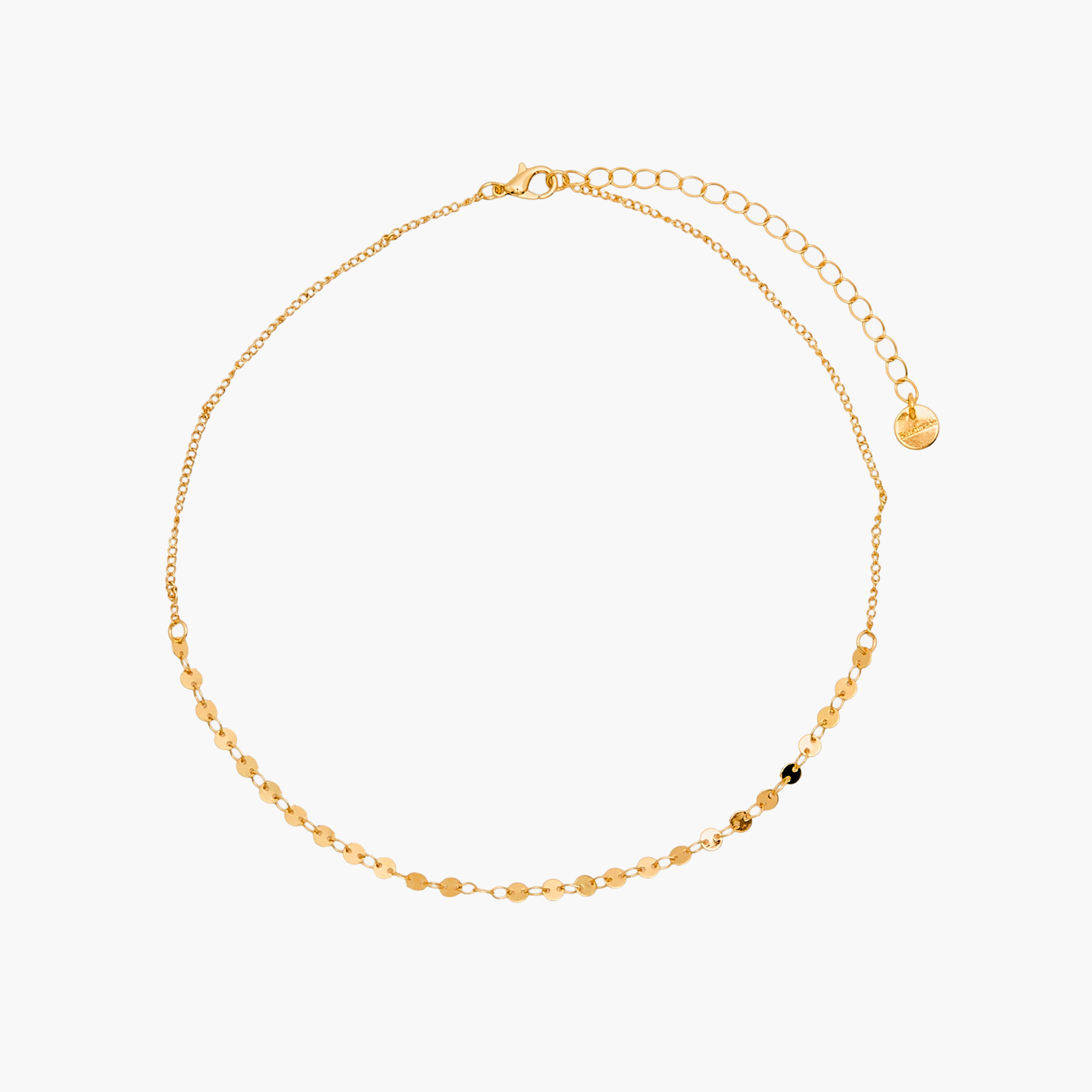 عقد باللون الذهبي ومشبك إغلاق - طقم من 3 قطع-women-watchesandjewellery-jewellery-necklacesandpendants-image-4