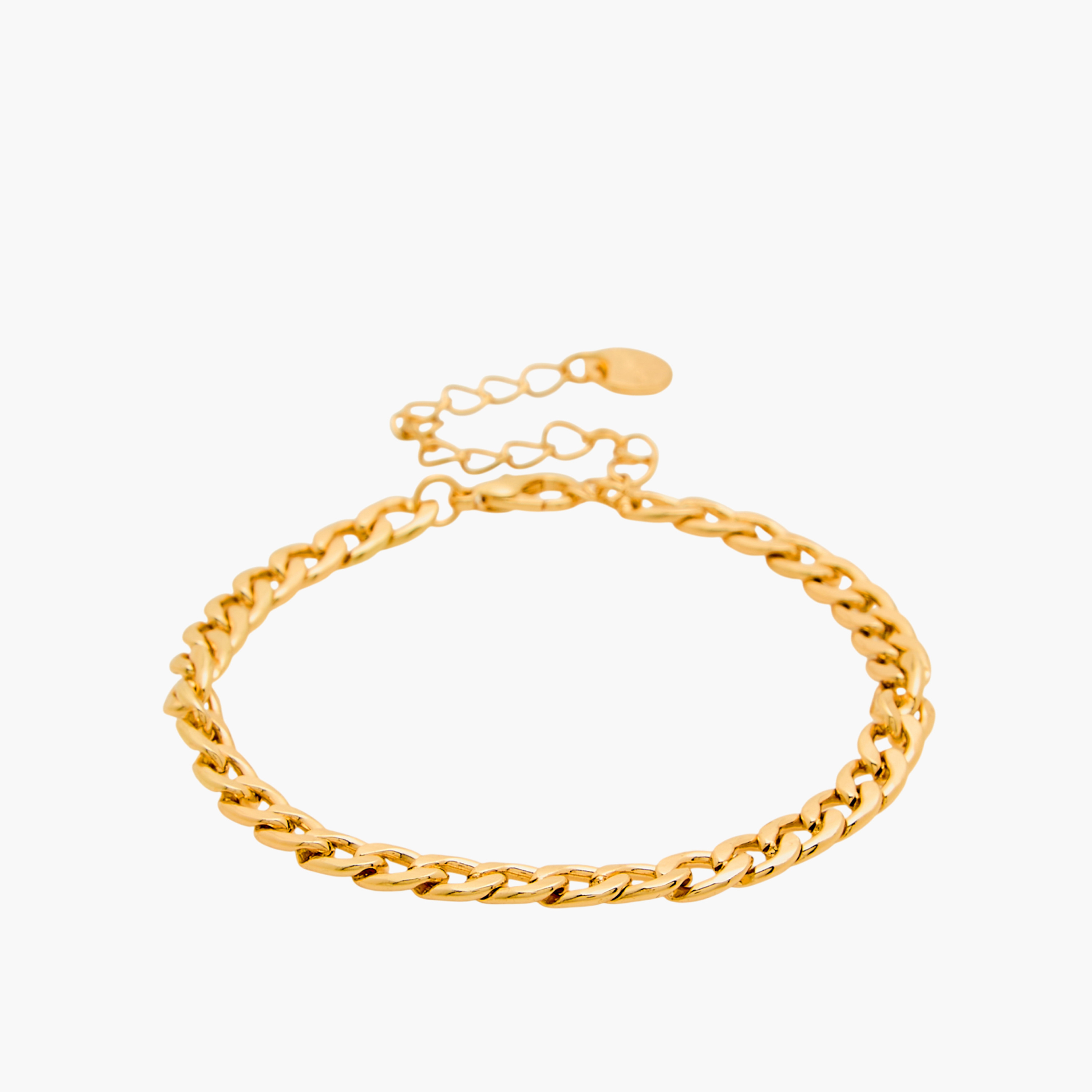 Pack of 6 - Gold Plated Chain Bracelet-women-watchesandjewellery-jewellery-banglesandbracelets-image-5