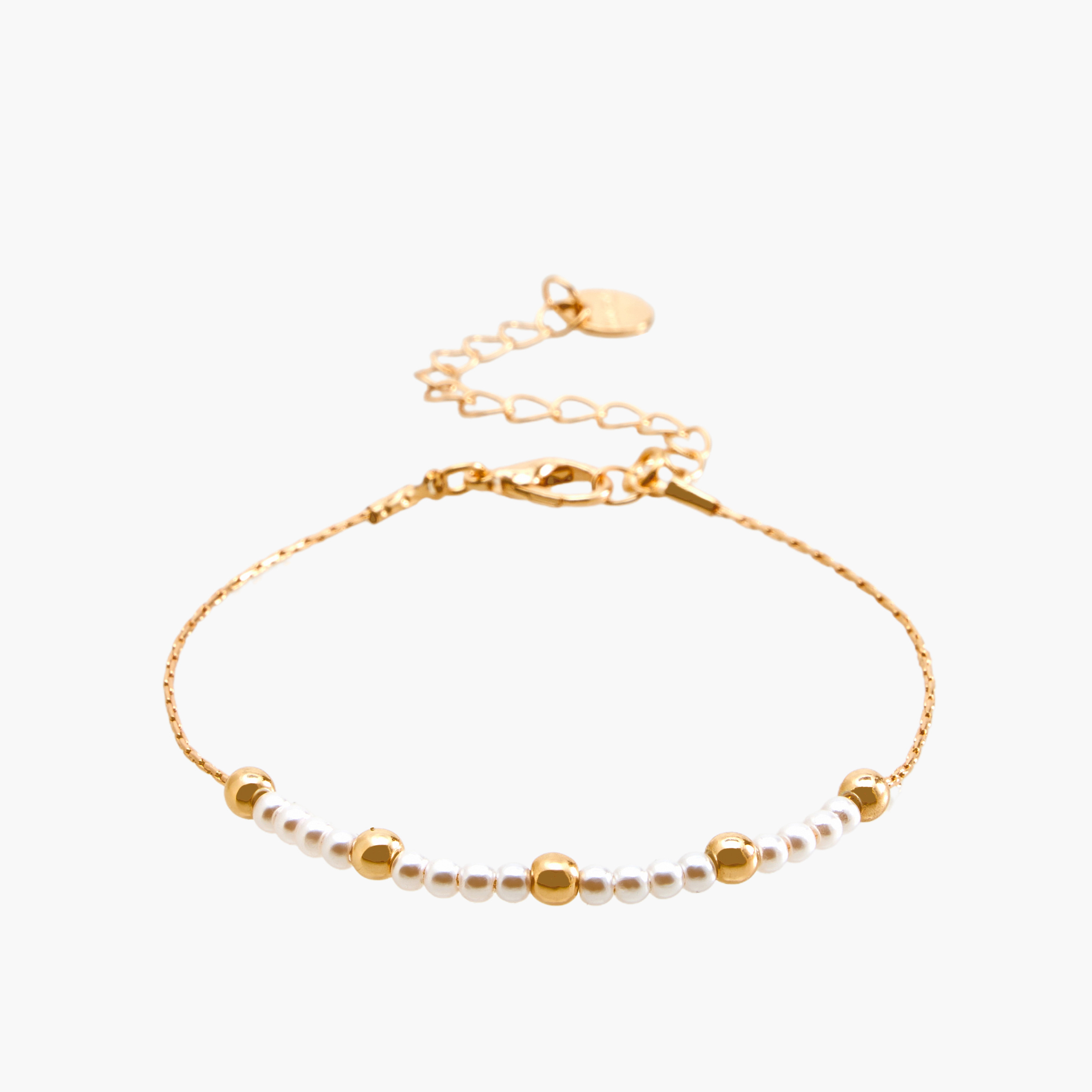 Pack of 6 - Gold Plated Embellished Chain Bracelet-women-watchesandjewellery-jewellery-banglesandbracelets-image-4