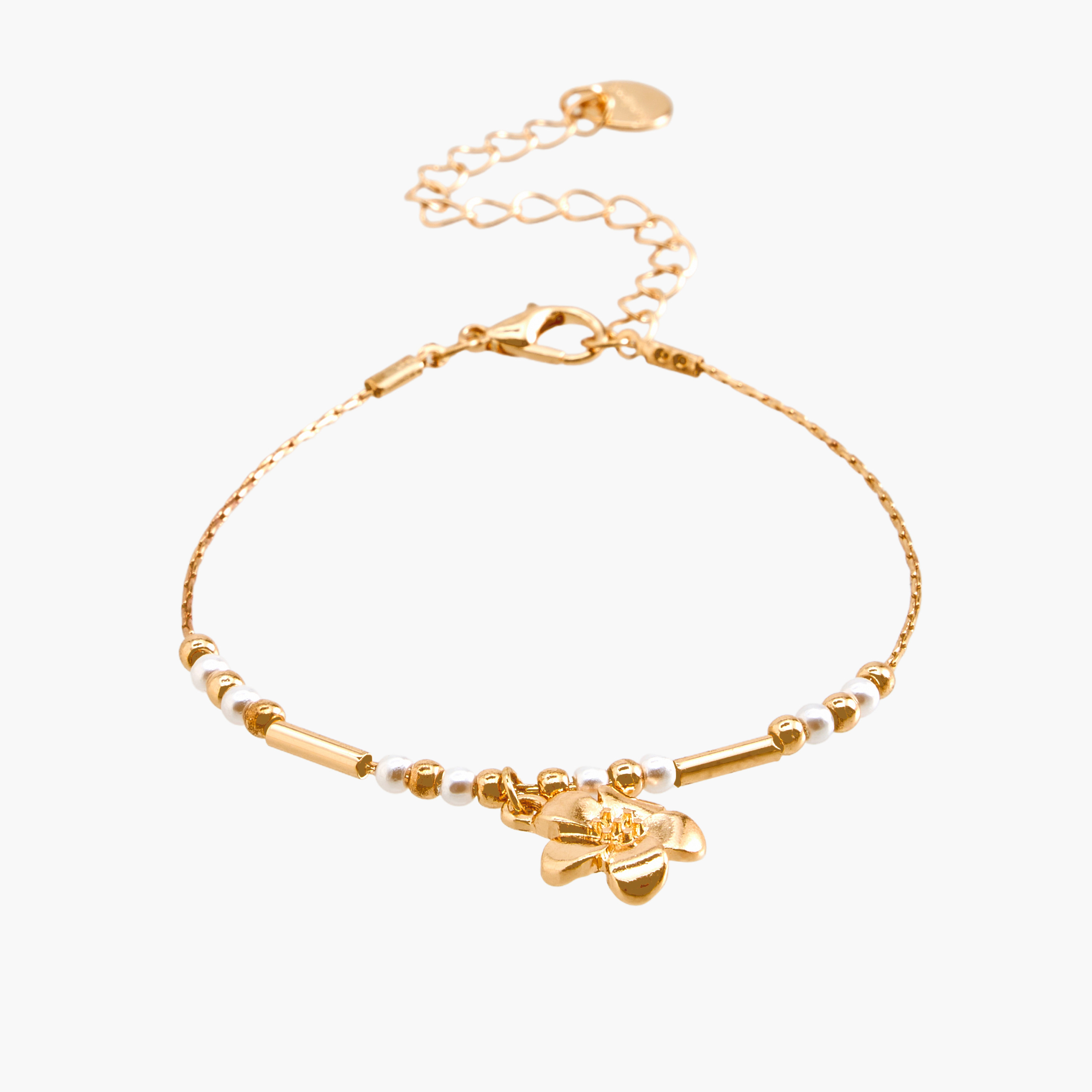 Pack of 6 - Gold Plated Embellished Chain Bracelet-women-watchesandjewellery-jewellery-banglesandbracelets-image-6