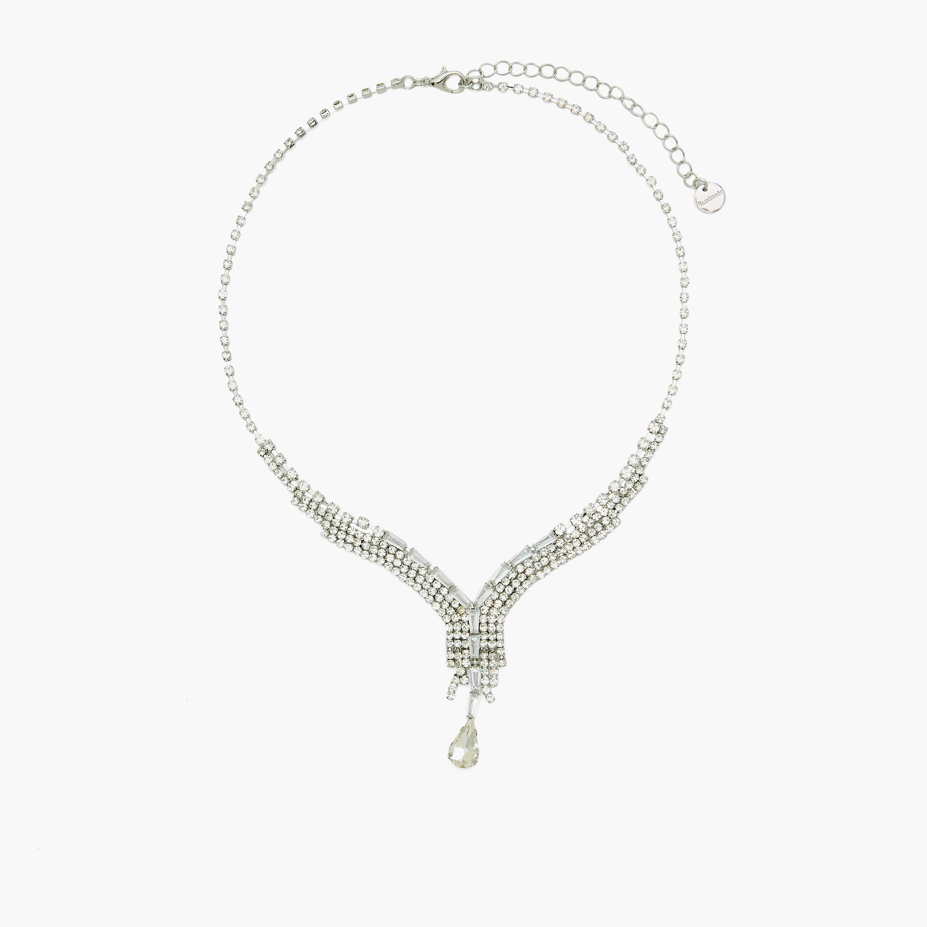 طقم عقد وحلقان مزيّن - قطعتين-girls-accessories-jewellery-image-2