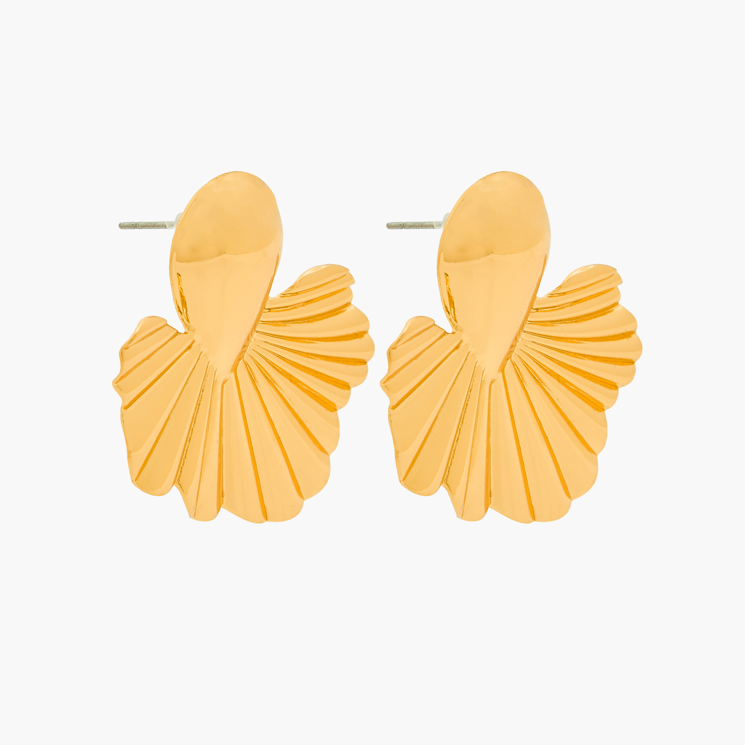 Floral Stud Earring with Pushback Closure-women-watchesandjewellery-jewellery-earrings-image-3