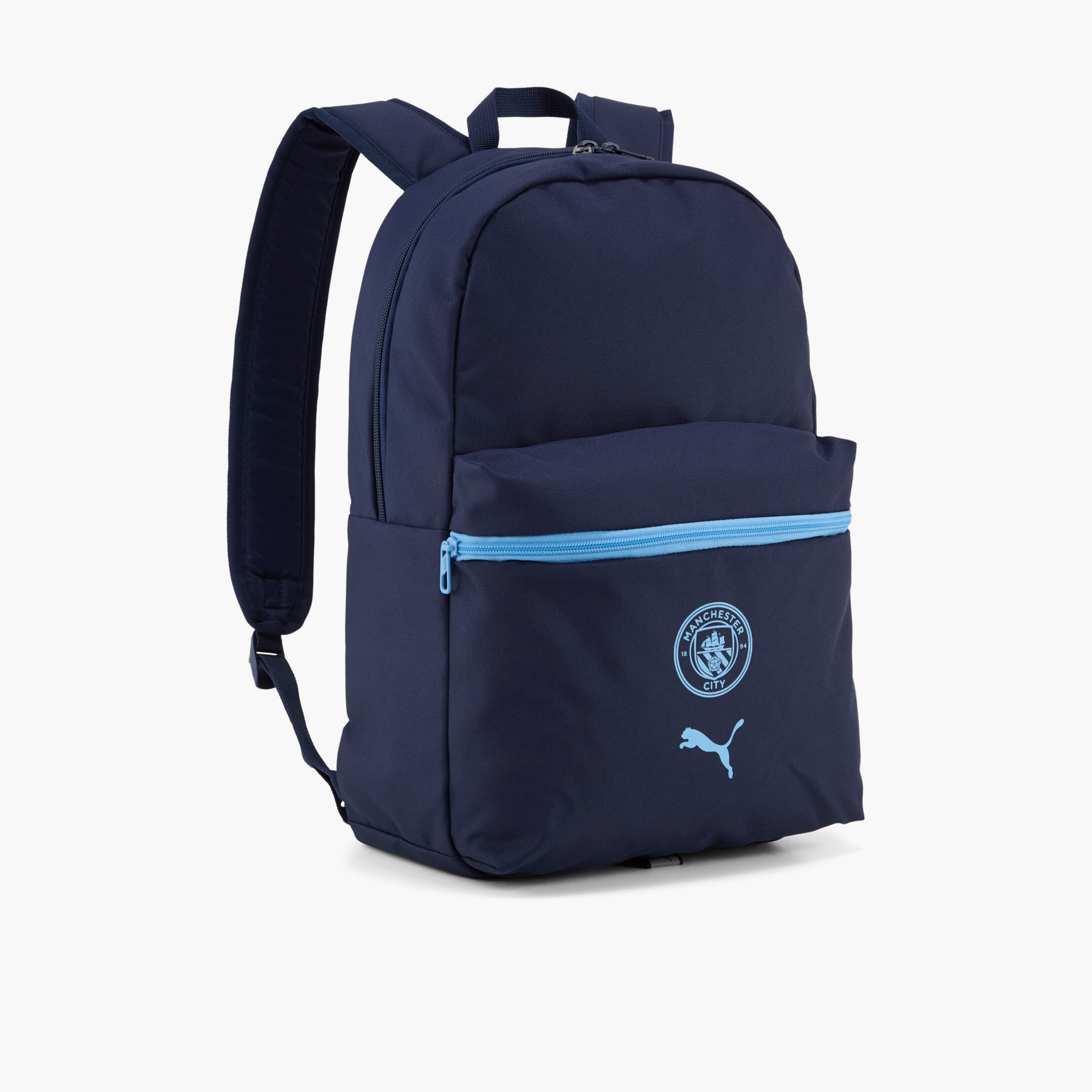 شنطة ظهر مانشستر سيتي فوتبول كلاب بحمالات مبطنة للأولاد من 5-13 سنة من بوما-school-bagsandbackpacks-backpacks-image-1