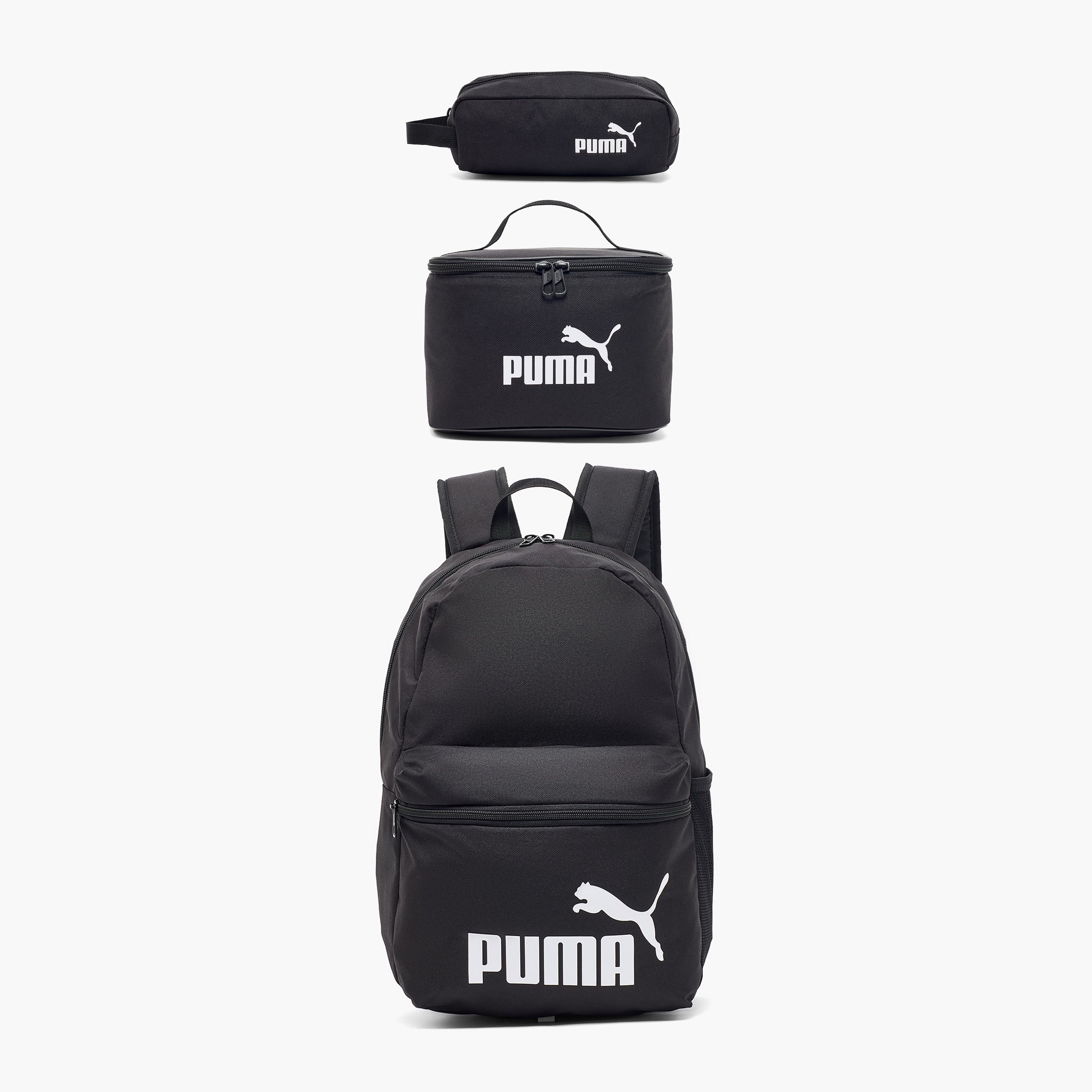شنطة ظهر وشنطة غداء ومقلمة بطبعات الشعار للصغار بعمر 5-13 سنة من بوما-school-bagsandbackpacks-backpacks-image-1