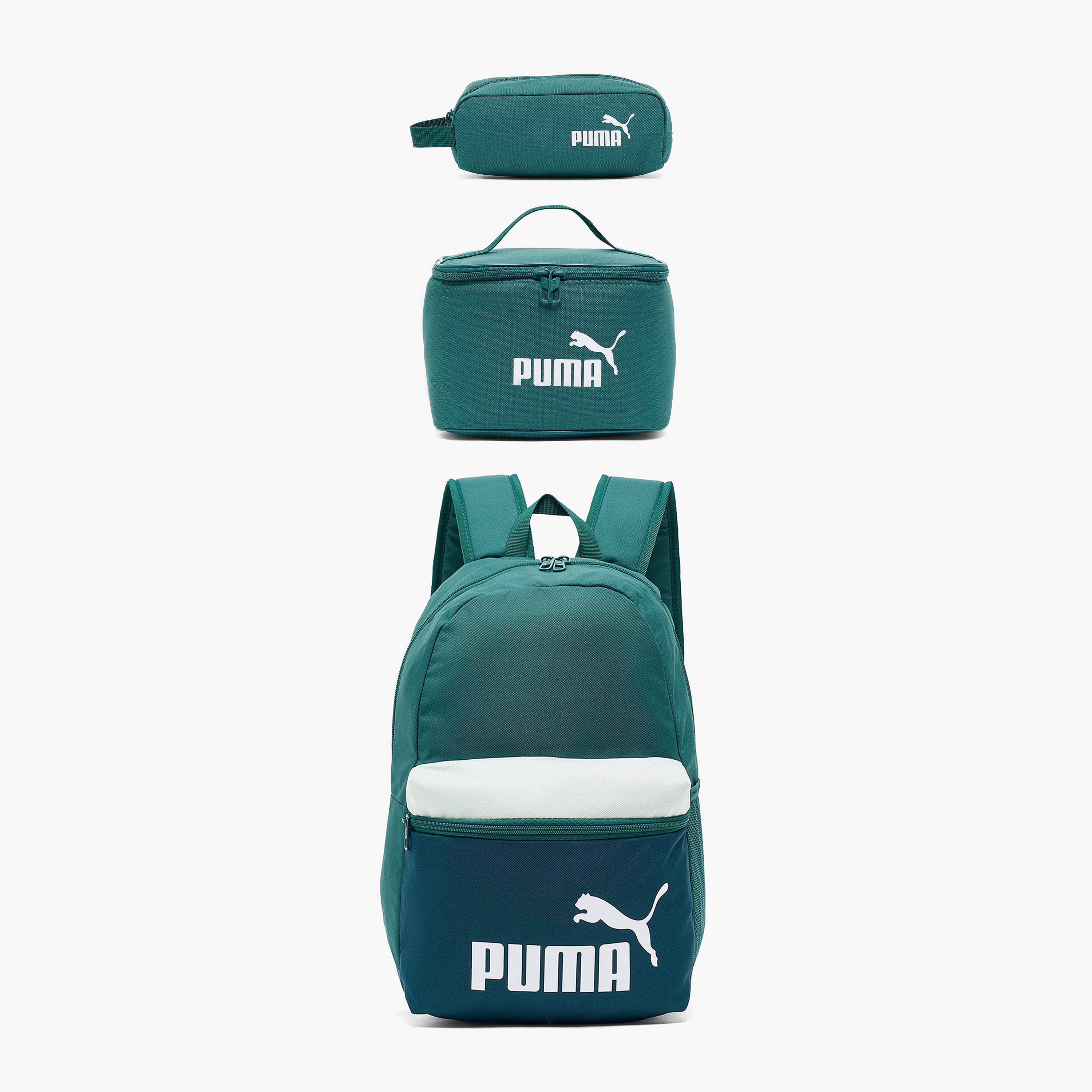 شنطة ظهر وشنطة غداء ومقلمة بطبعات الشعار للصغار بعمر 5-13 سنة من بوما-school-bagsandbackpacks-backpacks-image-1