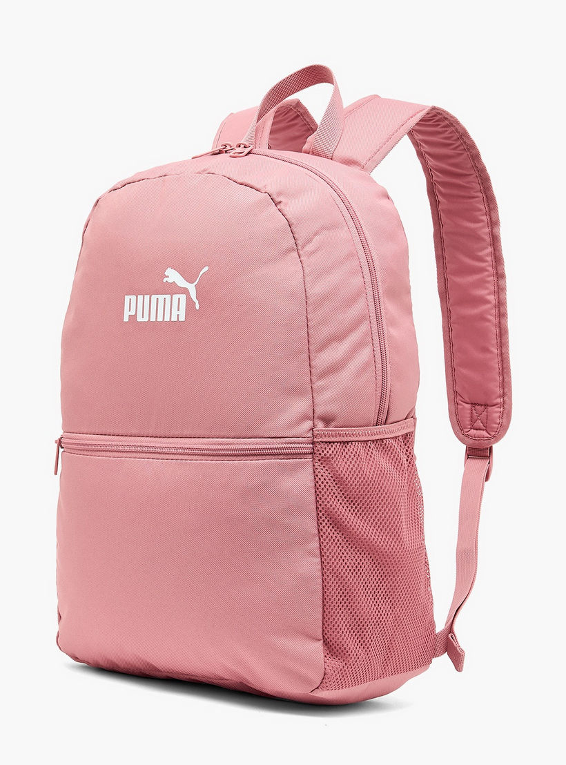 PUMA Logo Print Backpack for Girls 5-13 Years with Front Pocket-school-bagsandbackpacks-backpacks-image-5