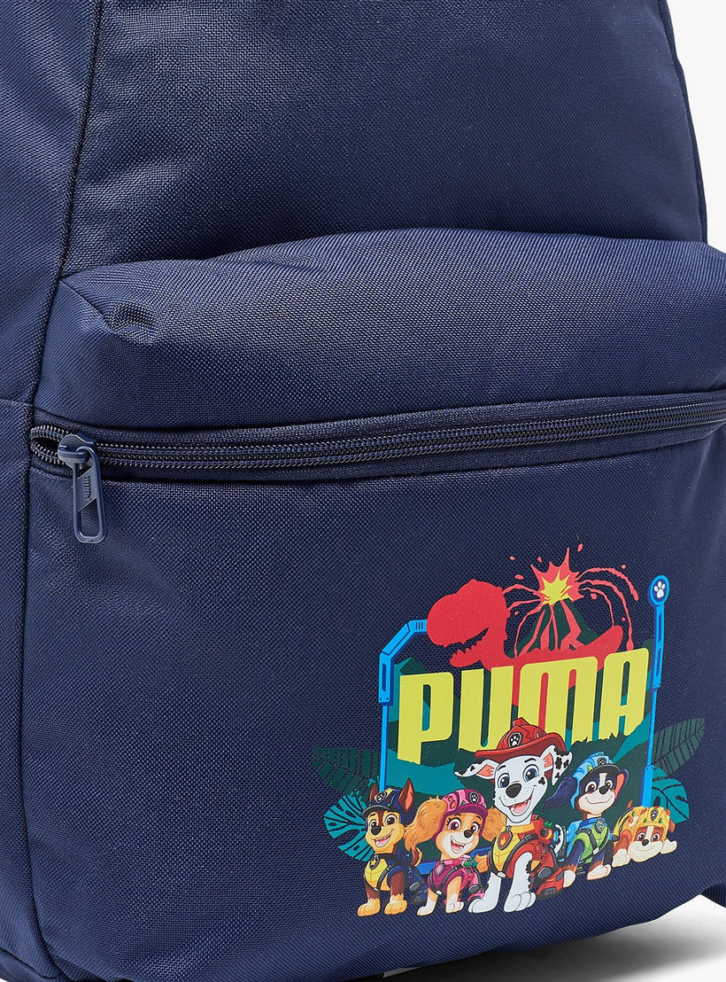 PUMA Logo Print Backpack for Boys 5-13 Years with Lunch Bag and Pouch-school-bagsandbackpacks-backpacks-image-3