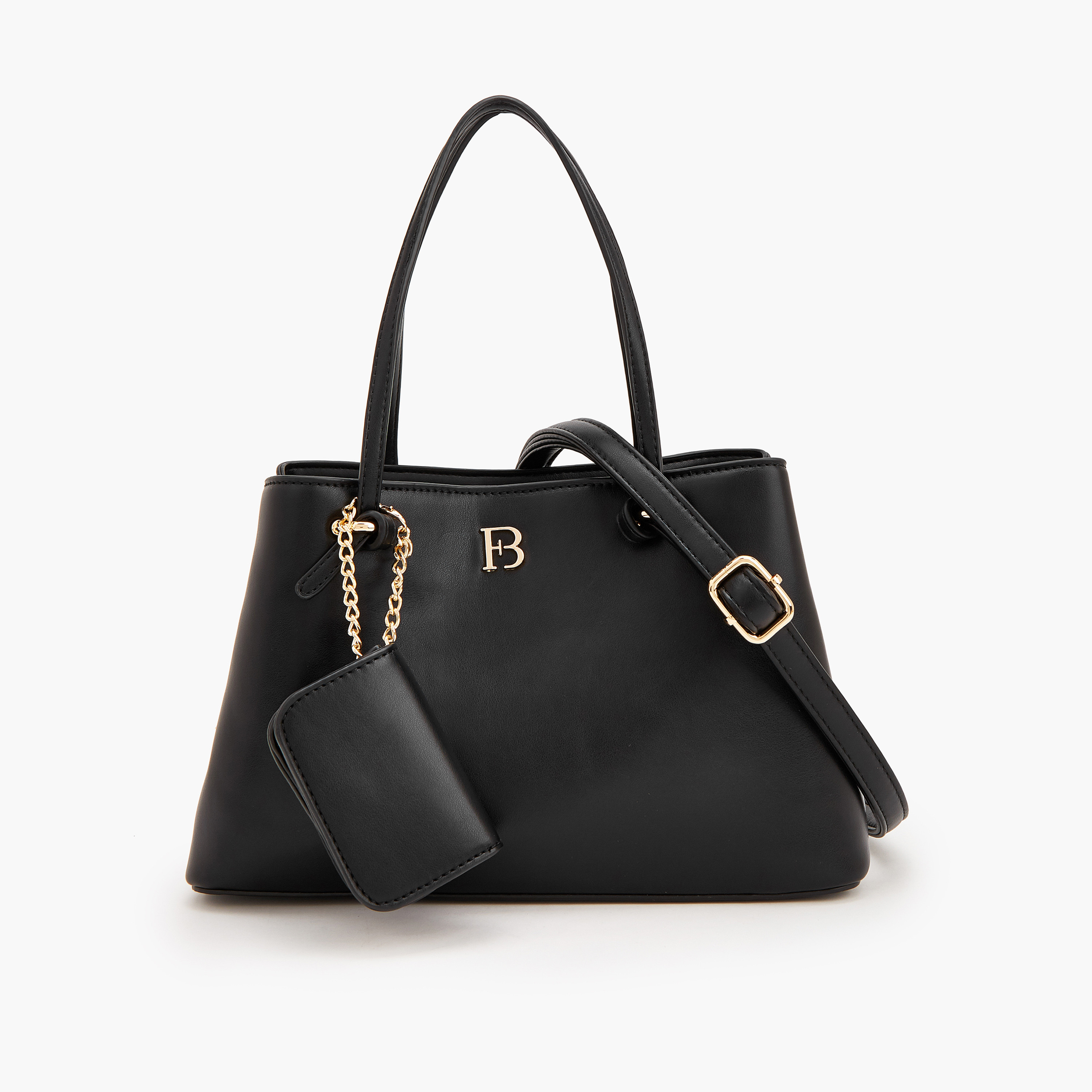 Flora Bella Solid Tote Bag with Detachable Strap-women-bagsandwallets-handbags-image-1