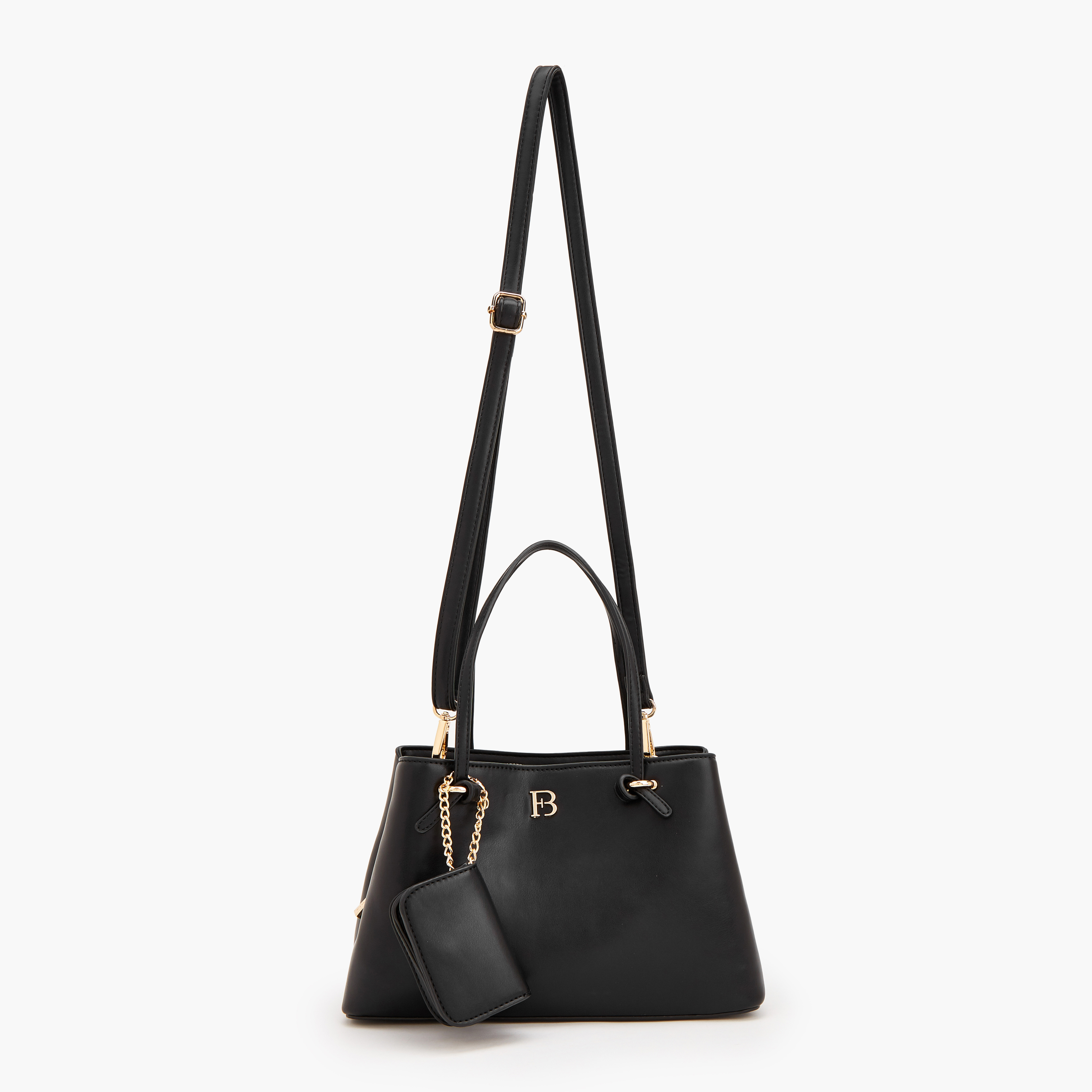 Flora Bella Solid Tote Bag with Detachable Strap-women-bagsandwallets-handbags-image-2