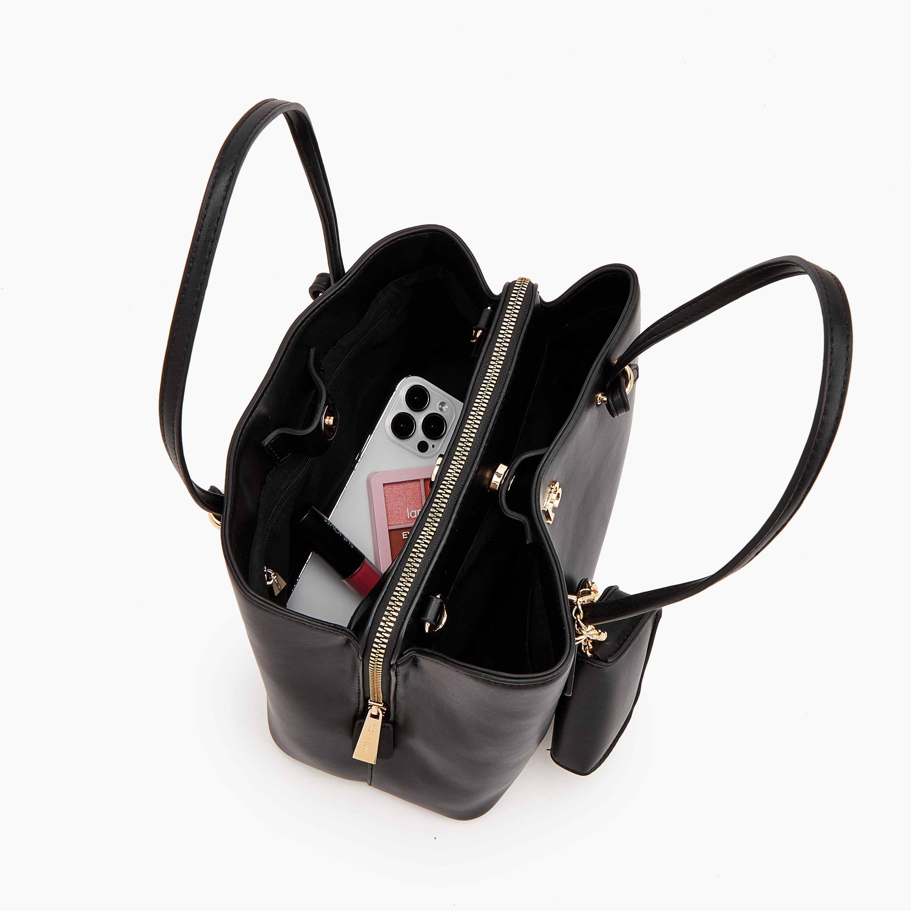 Flora Bella Solid Tote Bag with Detachable Strap-women-bagsandwallets-handbags-image-7