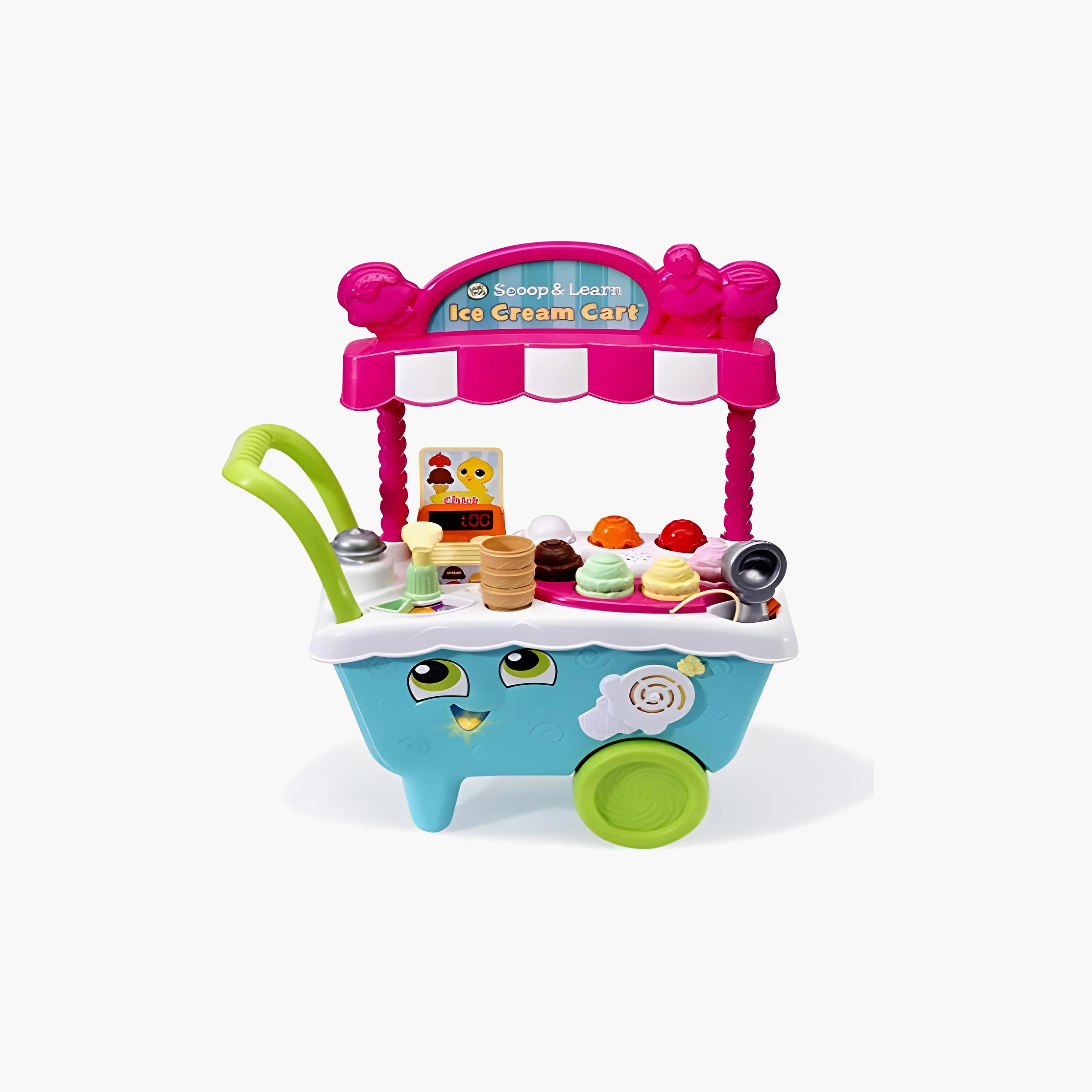 Leap Frog Scoop & Learn Ice Cream Cart Interactive Learning Toy-toys-babyandtoddlertoys-learningtoys-image-1