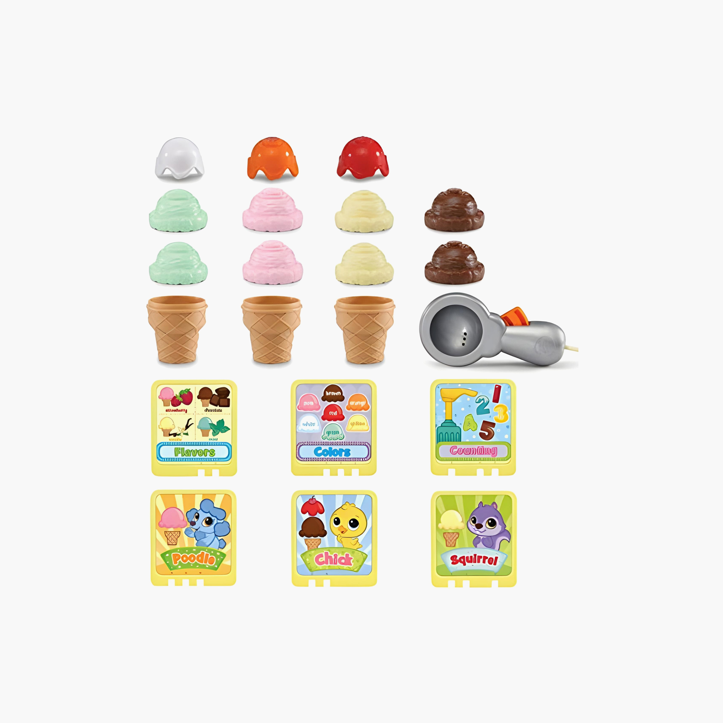 Leap Frog Scoop & Learn Ice Cream Cart Interactive Learning Toy-toys-babyandtoddlertoys-learningtoys-image-2