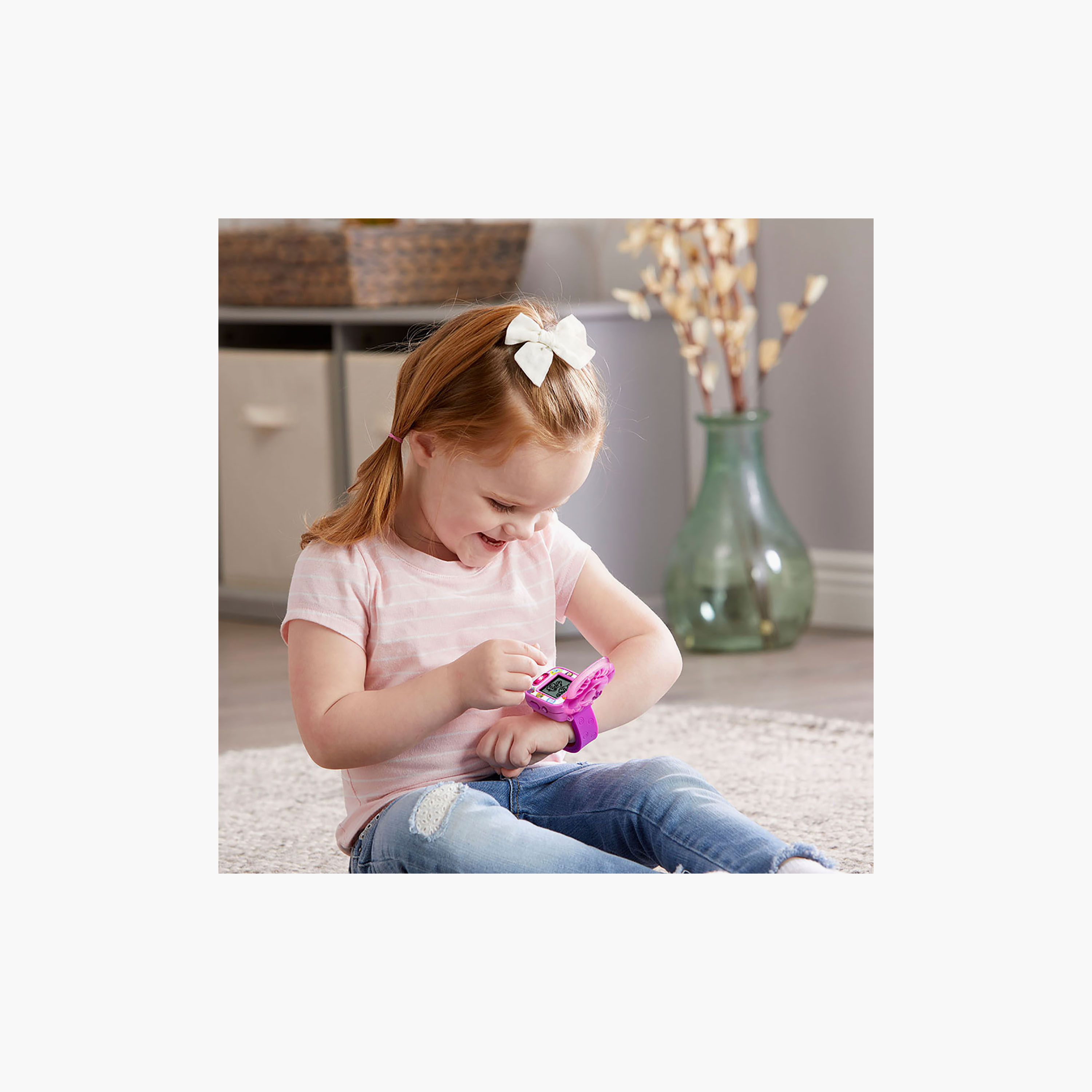 ساعة يد تعليمية تفاعلية باللون الأرجواني (ماجينتا) من ليب فروج-toys-babyandtoddlertoys-learningtoys-image-6