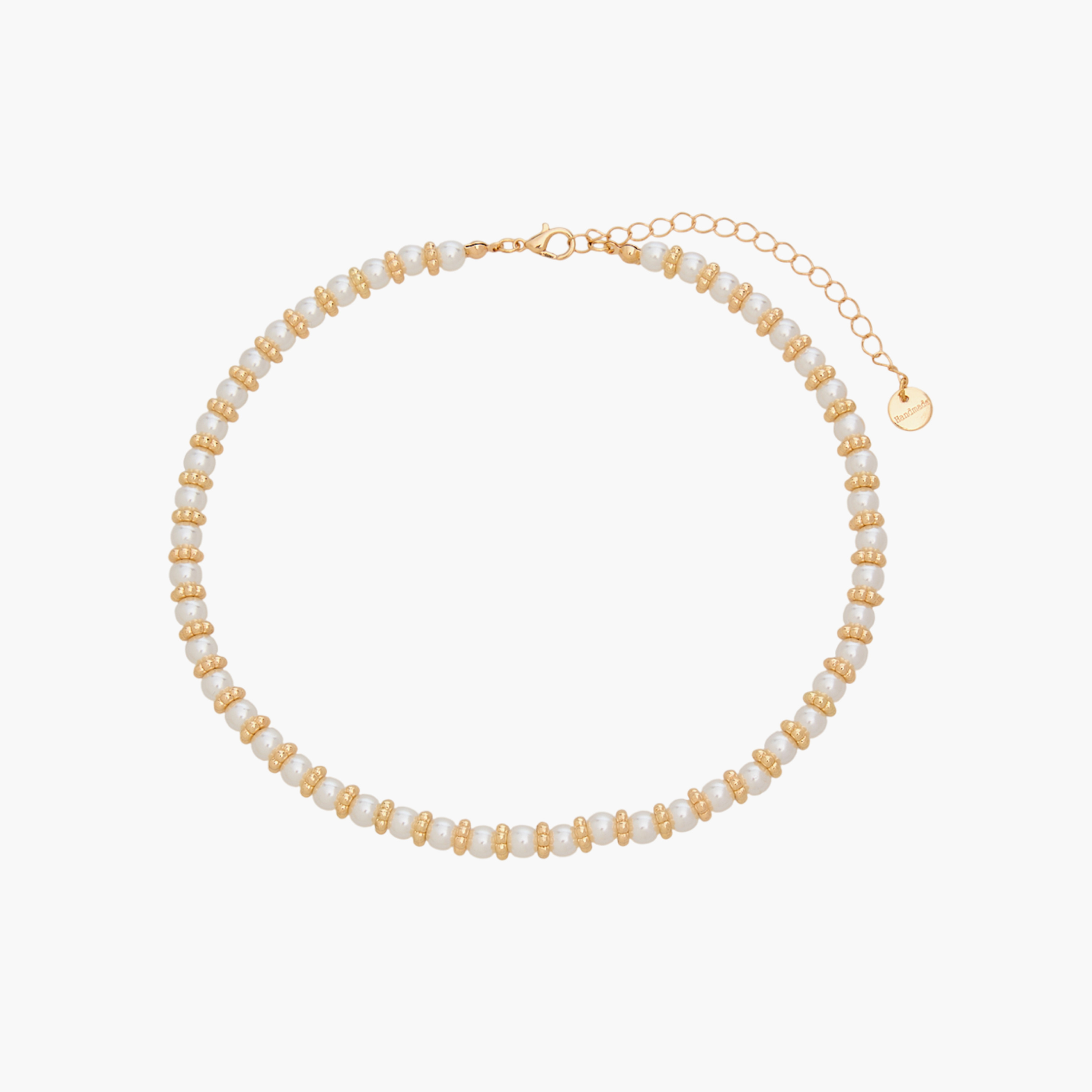 طقم عقود متعددة الطبقات بقلوب ولؤلؤ - 5 قطع-women-watchesandjewellery-jewellery-necklacesandpendants-image-3