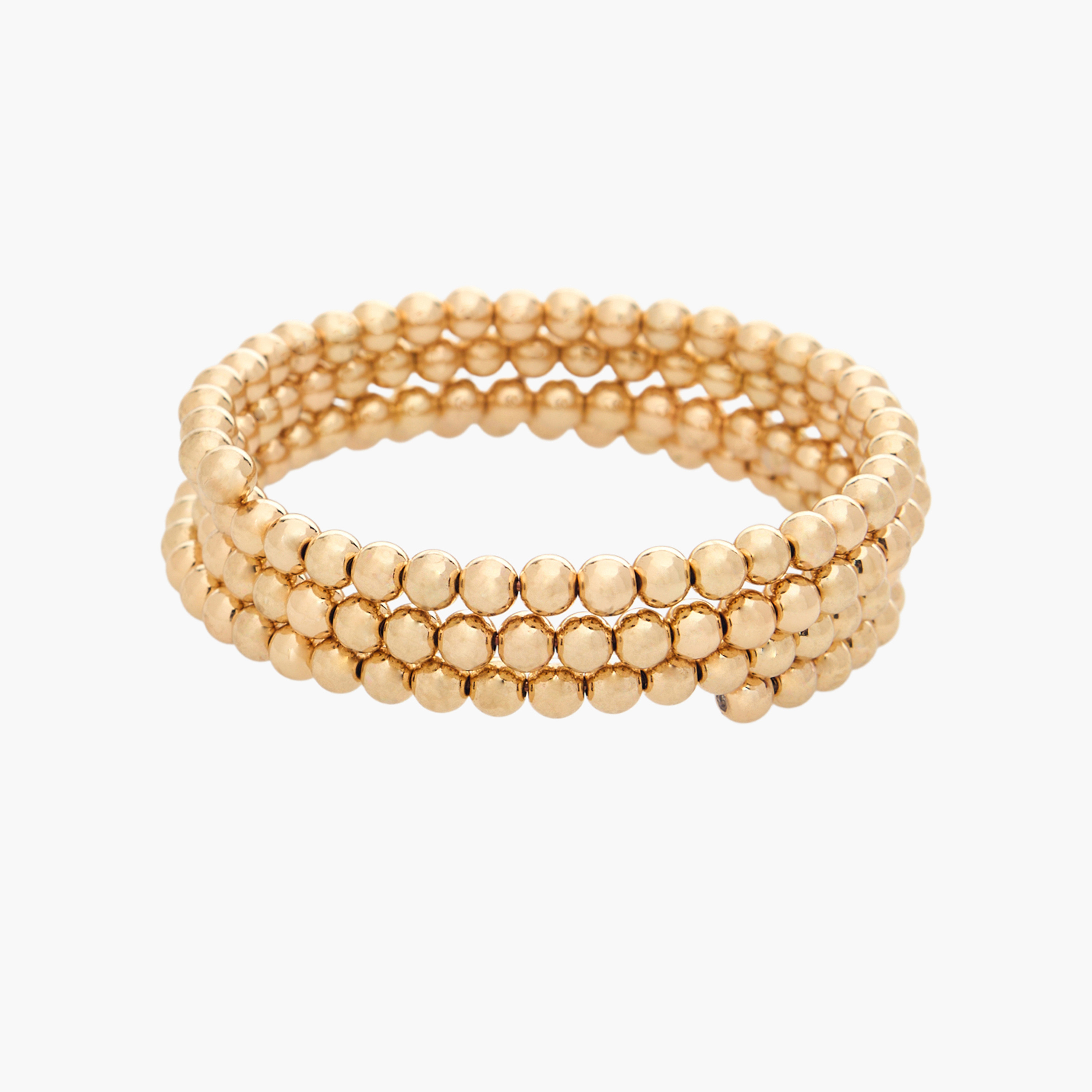 سوار بارز الملمس بلون ذهبي-women-watchesandjewellery-jewellery-banglesandbracelets-image-1