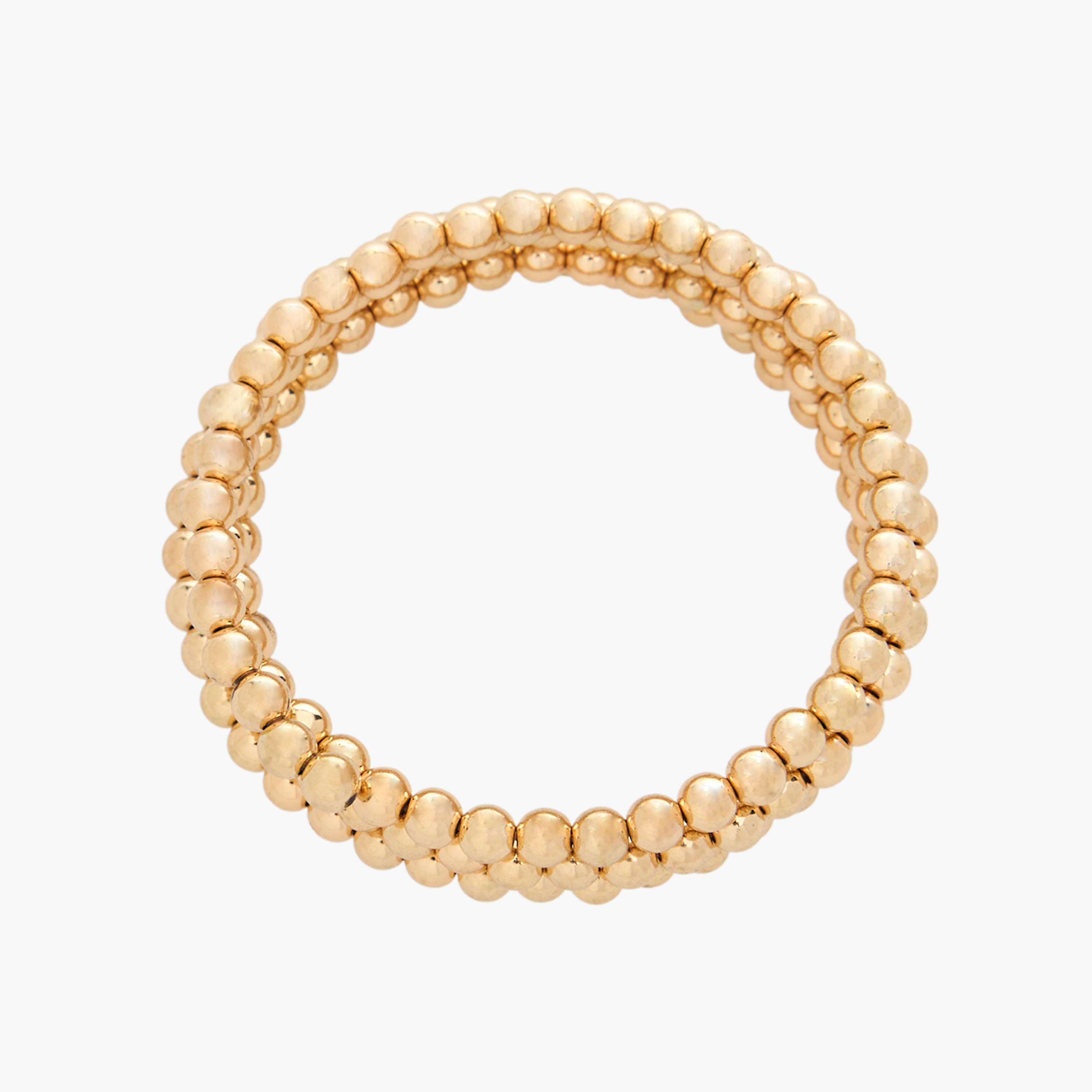 سوار بارز الملمس بلون ذهبي-women-watchesandjewellery-jewellery-banglesandbracelets-image-2
