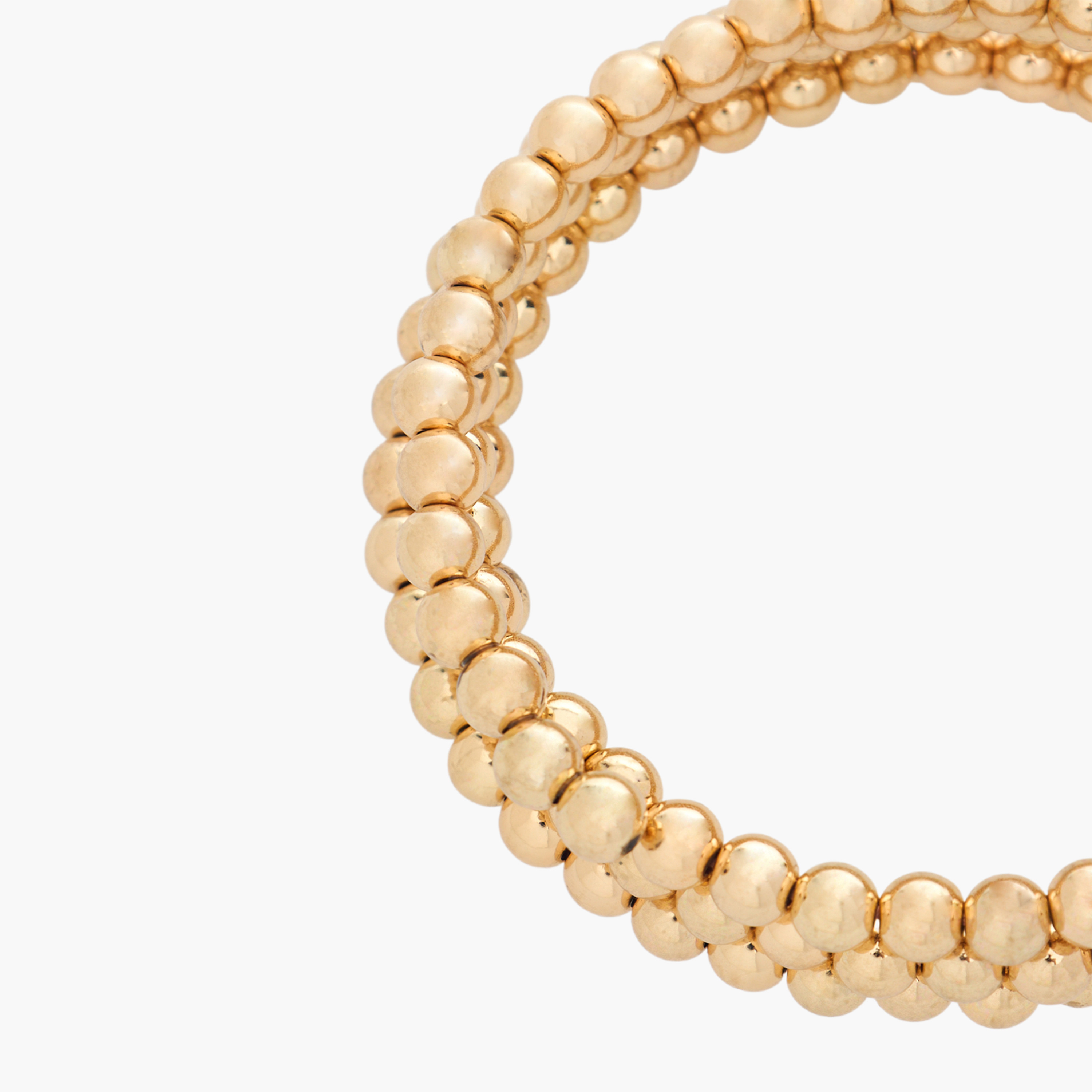 سوار بارز الملمس بلون ذهبي-women-watchesandjewellery-jewellery-banglesandbracelets-image-3