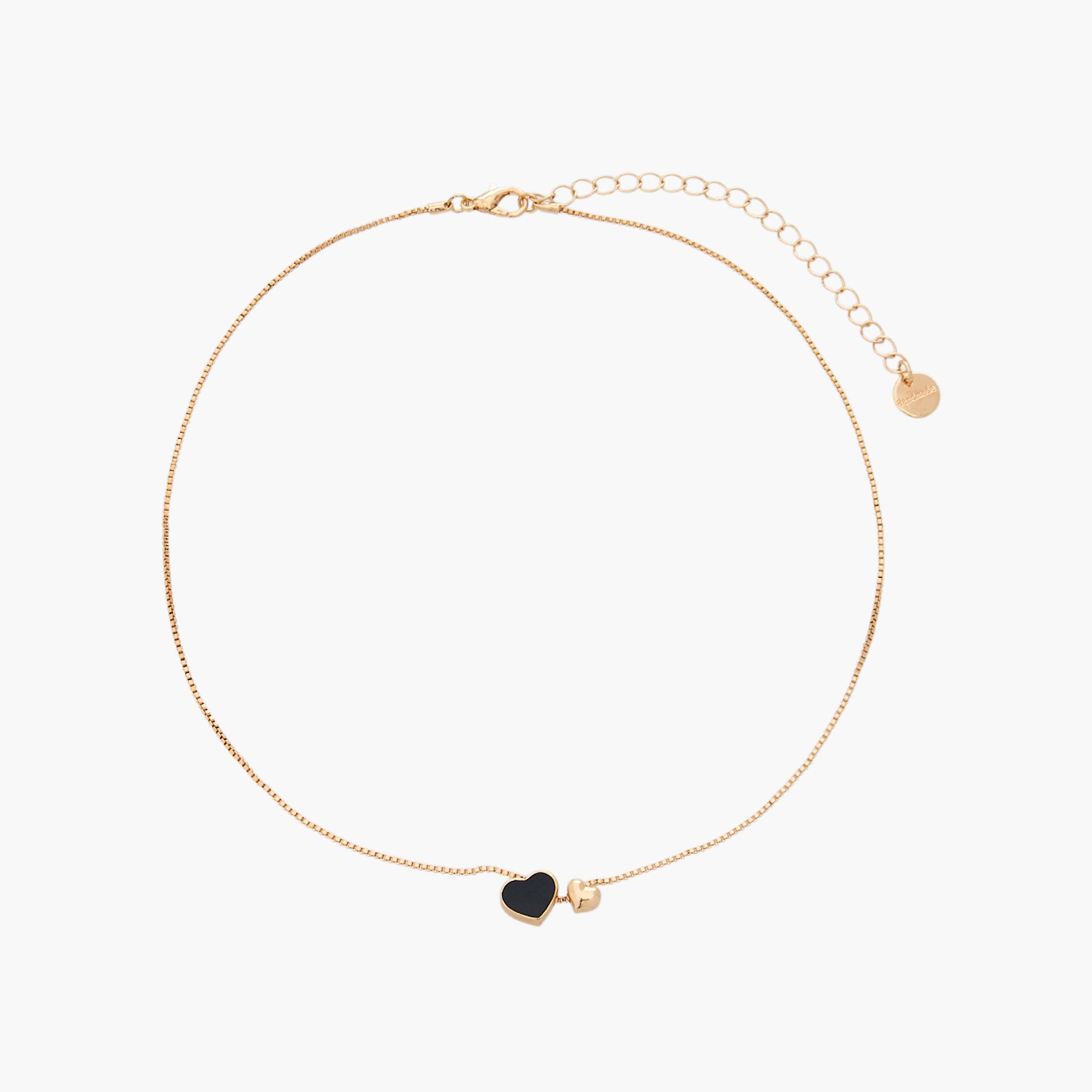 عقد متدلي بلون ذهبي وإغلاق لوبستر-women-watchesandjewellery-jewellery-necklacesandpendants-image-1