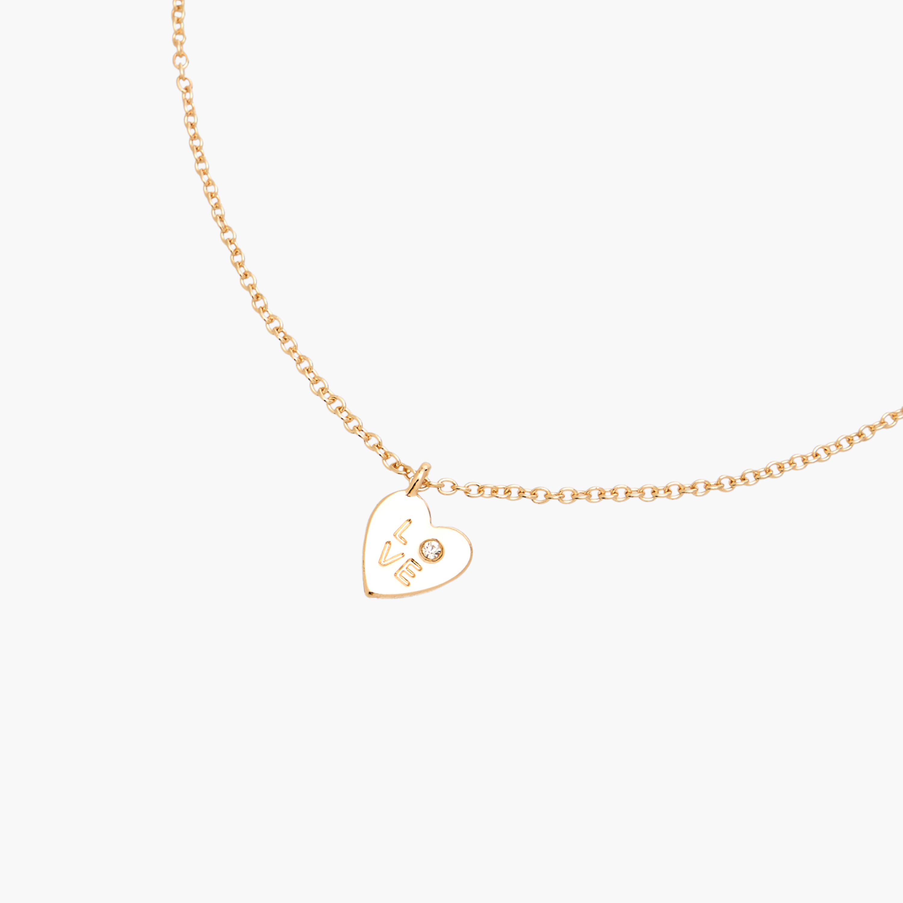عقد بلون ذهبي بدلاية قلب-women-watchesandjewellery-jewellery-necklacesandpendants-image-2