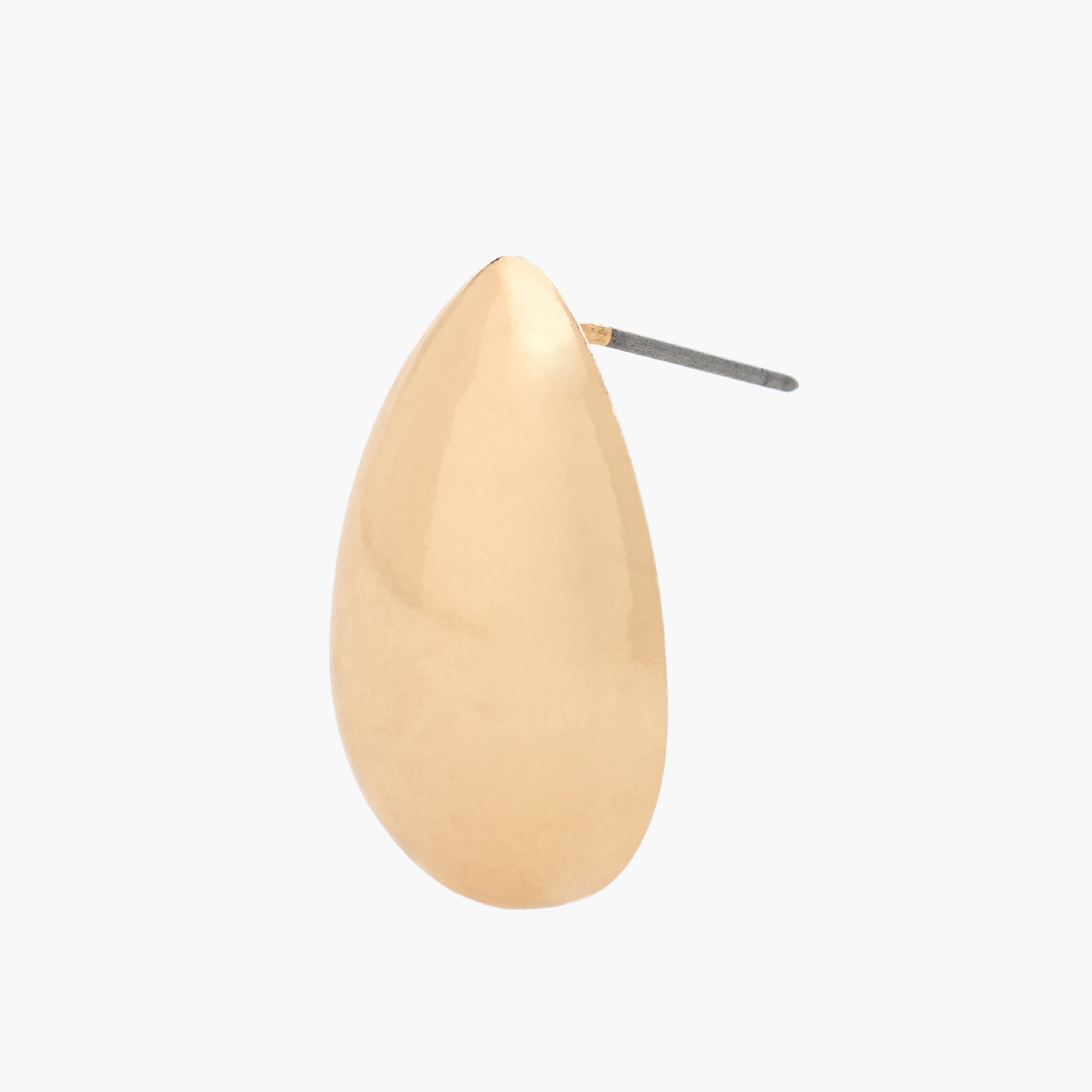 Gold Tone Teardrop Earrings with Pushback Closure-women-watchesandjewellery-jewellery-earrings-image-3