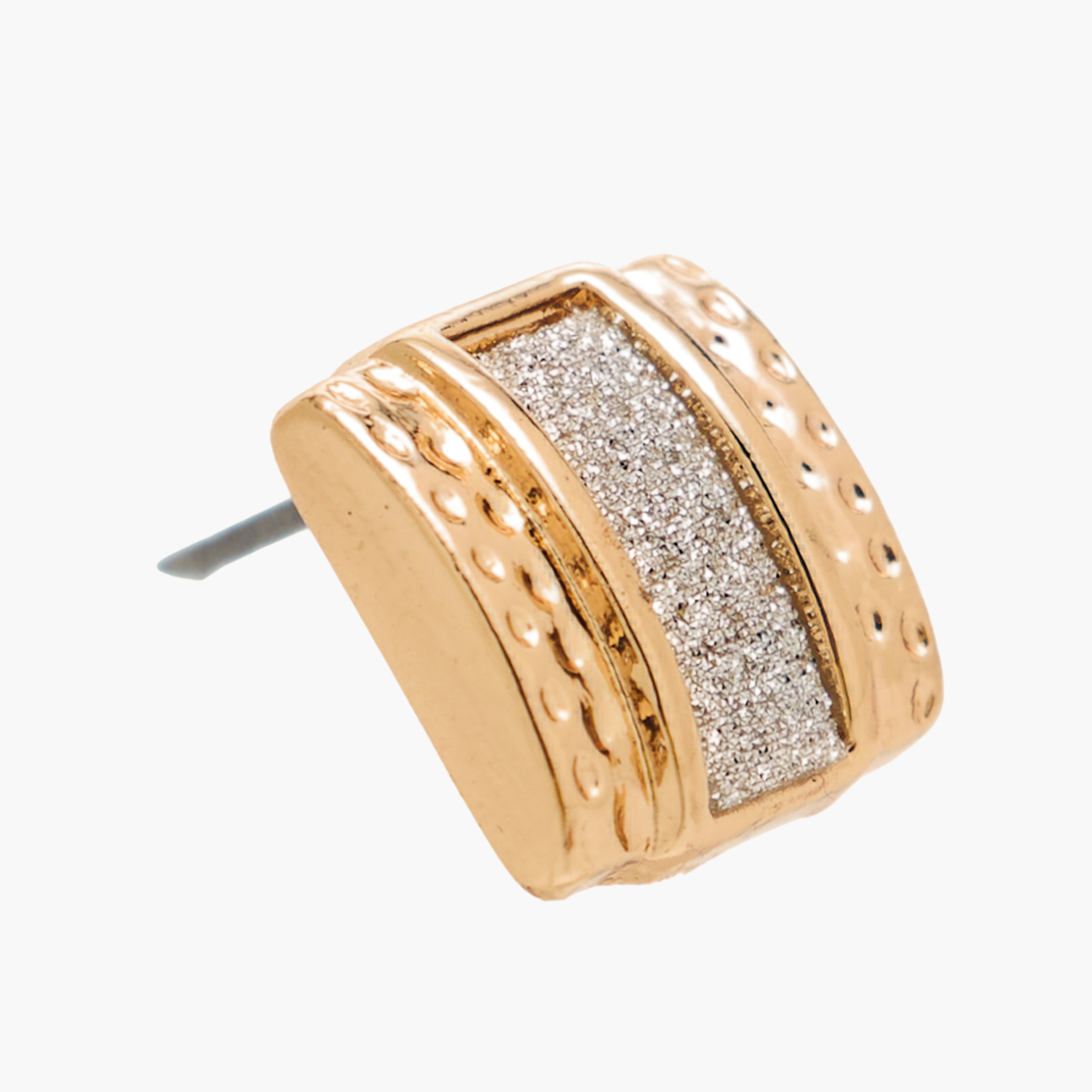 Pack of 3 Gold Tone Embellished Stud Earrings with Pushback Closure-women-watchesandjewellery-jewellery-earrings-image-5