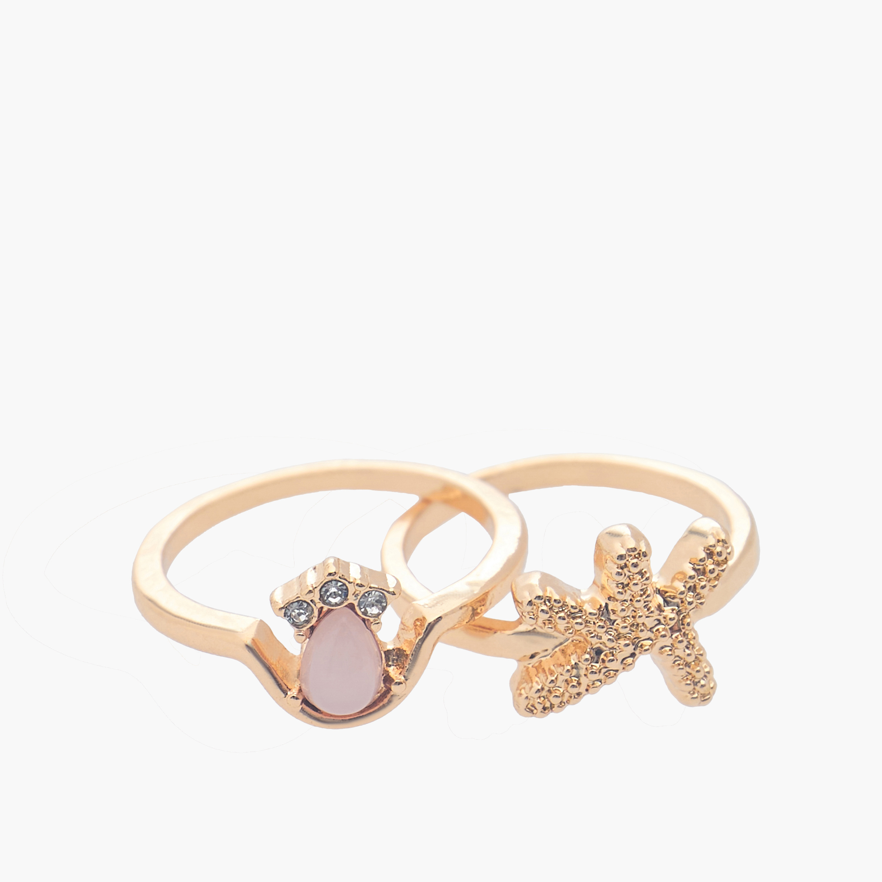 خواتم ميتاليك - طقم من 13 قطعة-women-watchesandjewellery-jewellery-rings-image-3