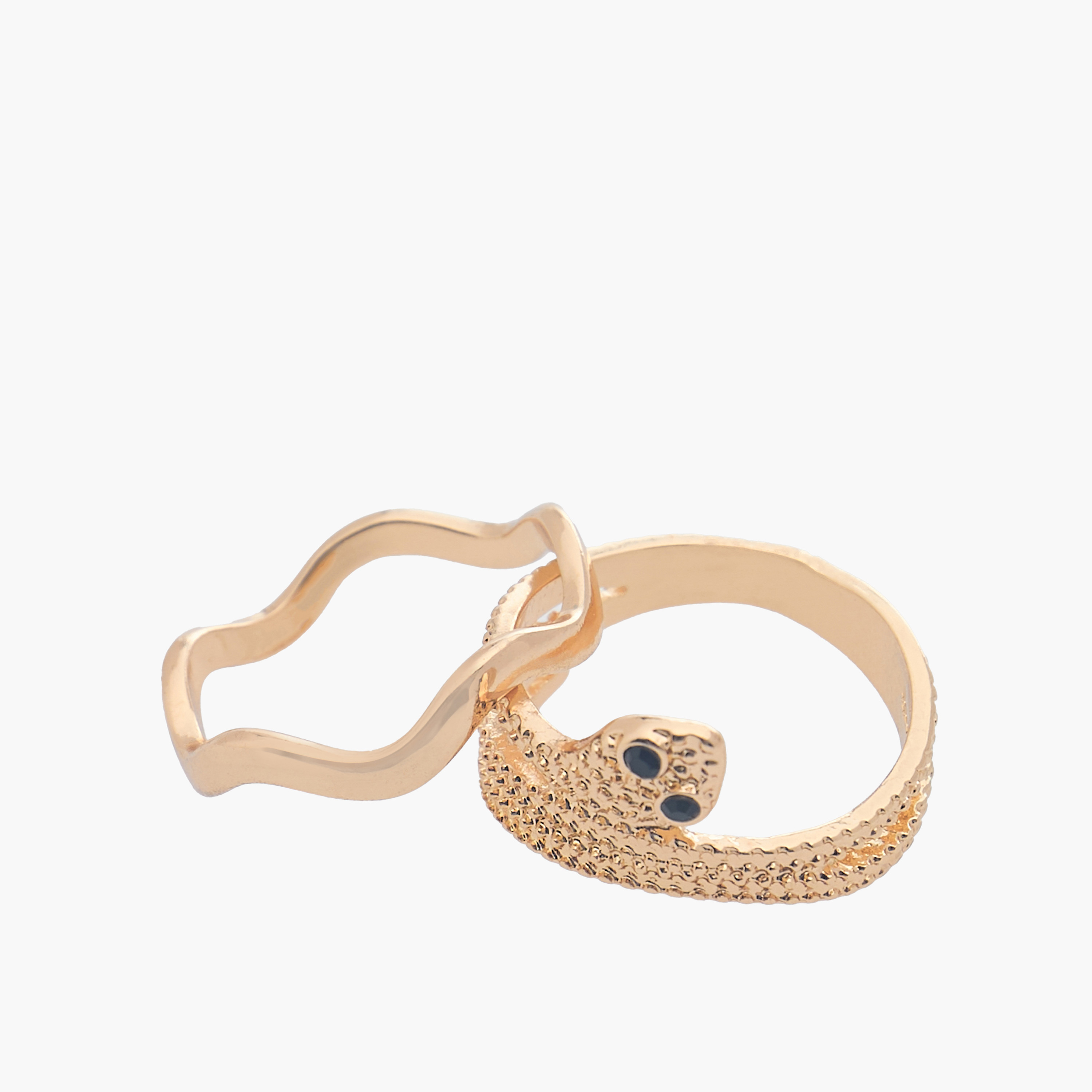 خواتم ميتاليك - طقم من 13 قطعة-women-watchesandjewellery-jewellery-rings-image-3