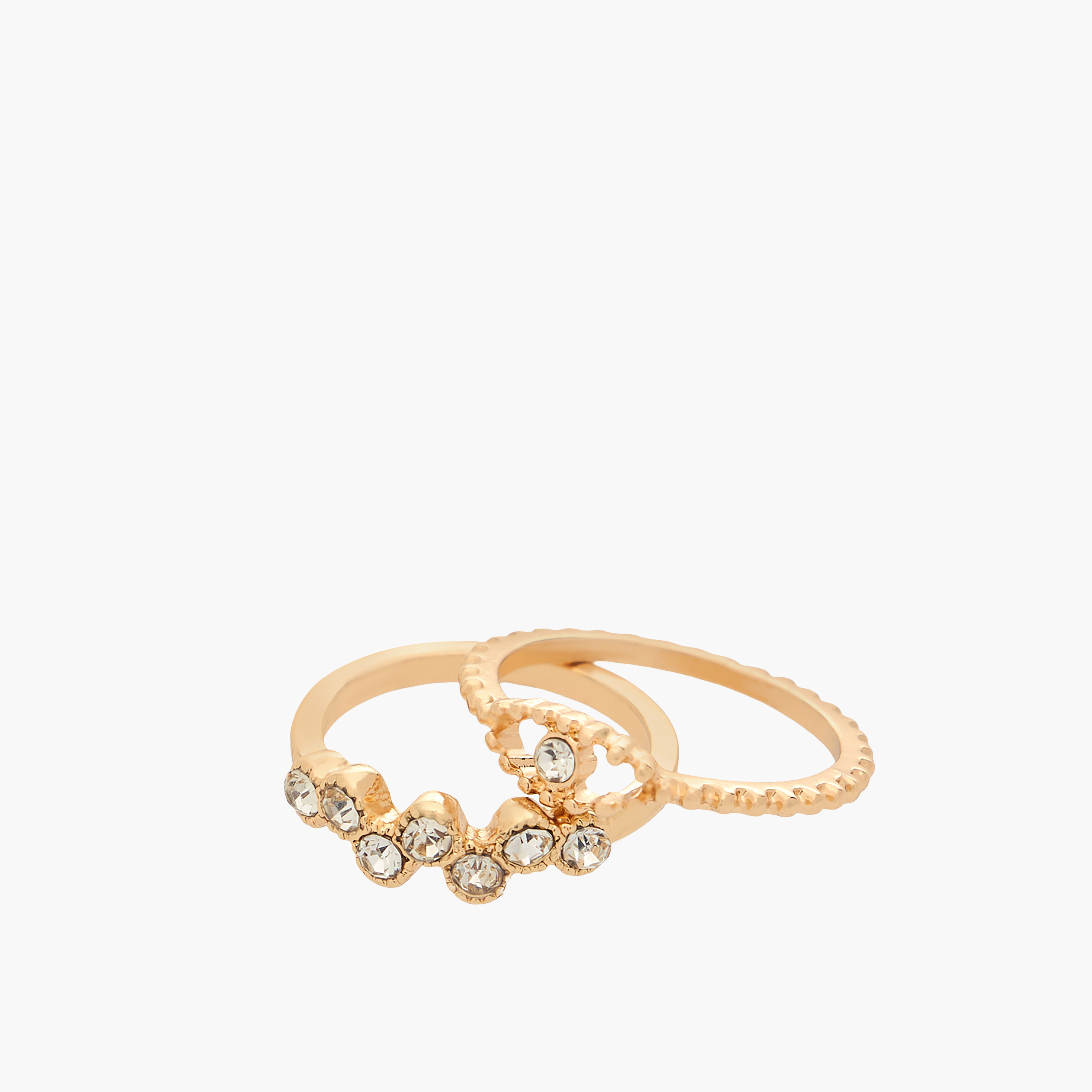 خواتم ميتالك - 11 قطعة-women-watchesandjewellery-jewellery-rings-image-3