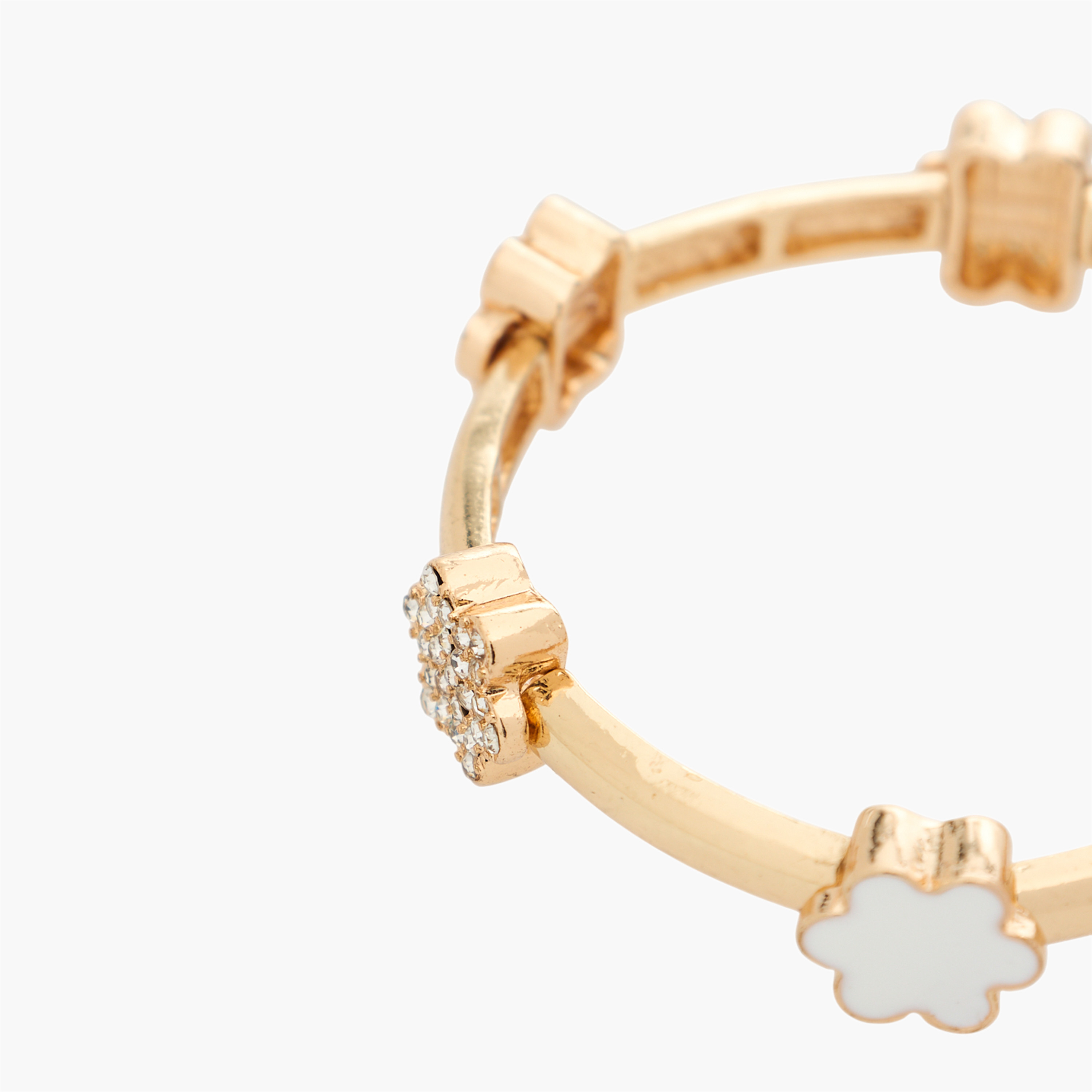 Gold Tone Embellished Bracelet-women-watchesandjewellery-jewellery-banglesandbracelets-image-3