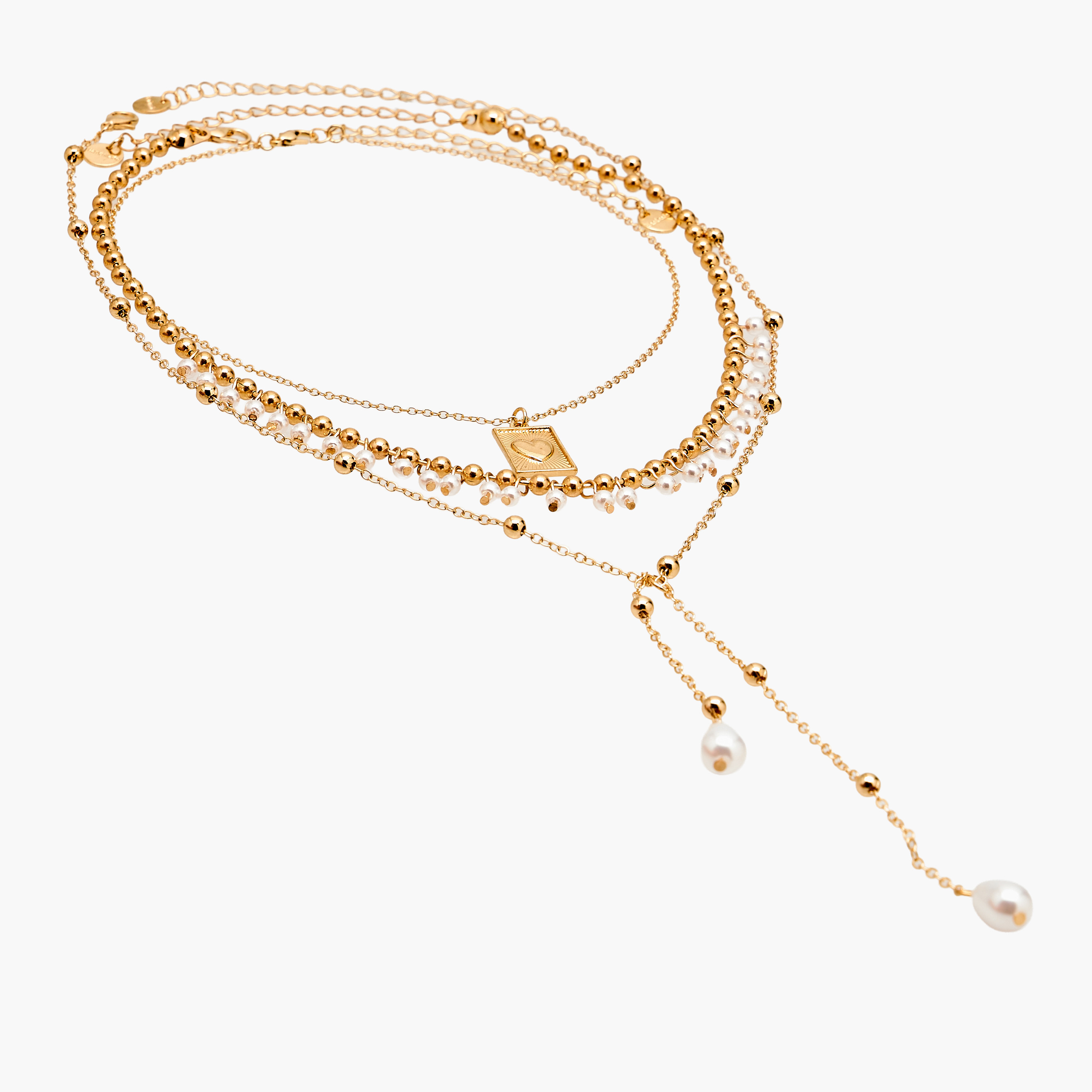Pack of 3 - Embellished Layered Pendant Necklace-women-watchesandjewellery-jewellery-necklacesandpendants-image-5