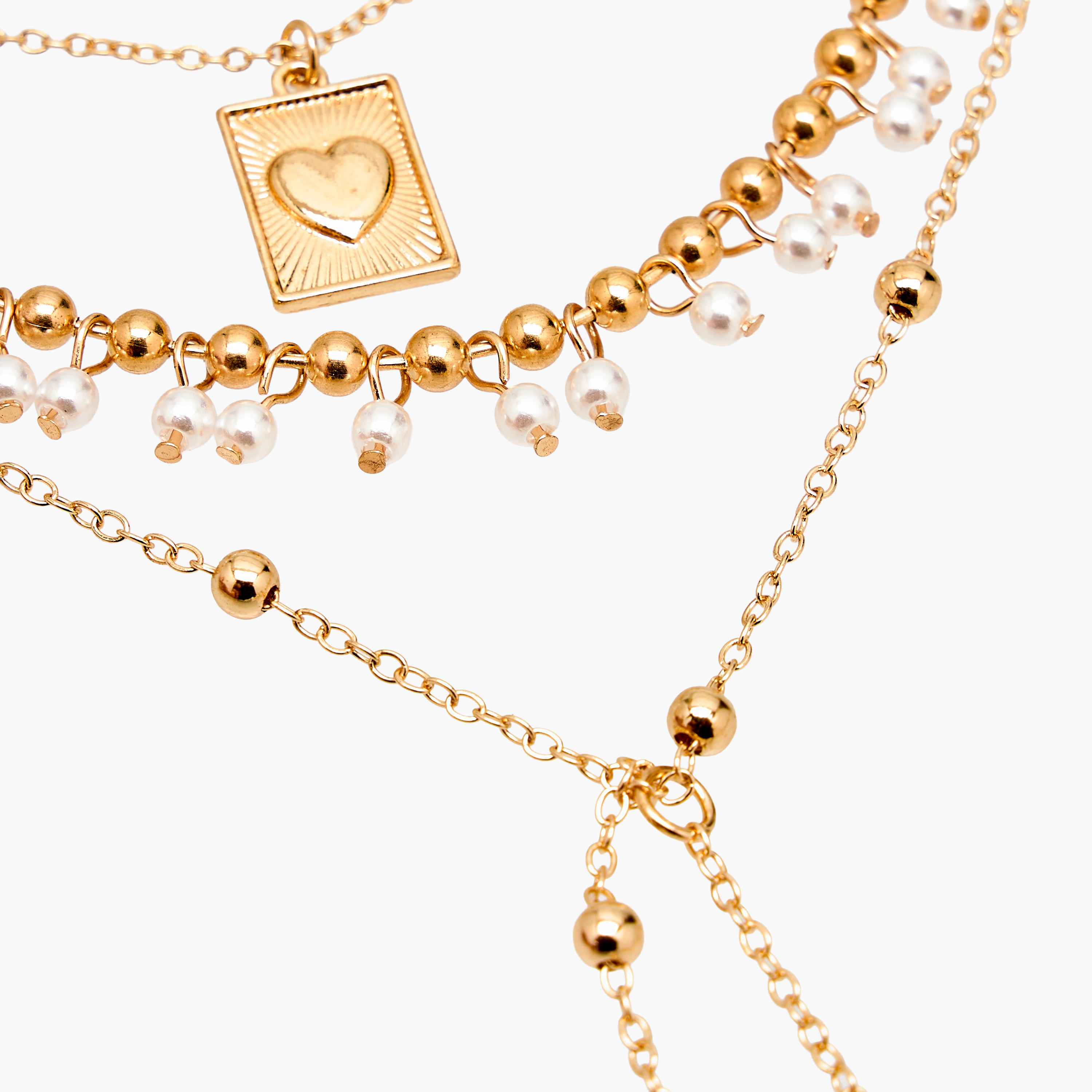 Pack of 3 - Embellished Layered Pendant Necklace-women-watchesandjewellery-jewellery-necklacesandpendants-image-6