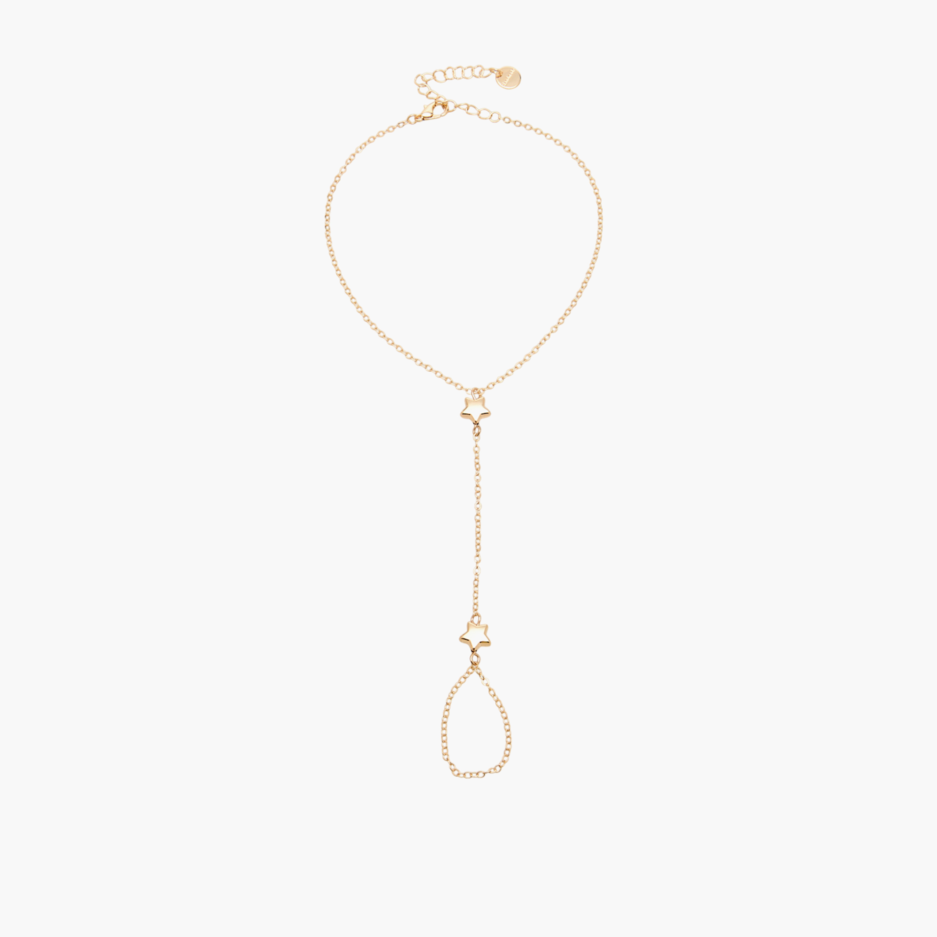 Gold Tone Star Design Anklet-women-watchesandjewellery-jewellery-anklets-image-1